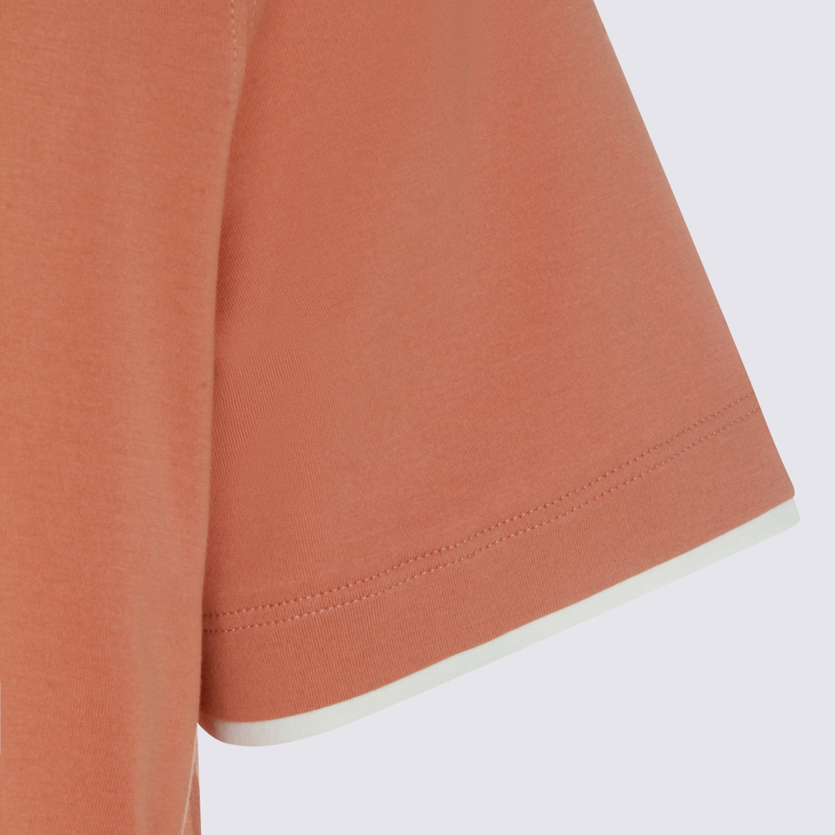 Brunello Cucinelli T-Shirts And Polos Terracotta _co