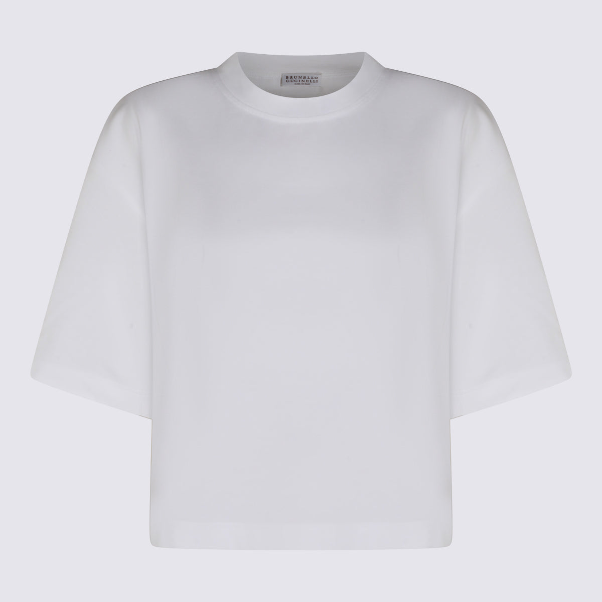 Brunello Cucinelli T-shirts and Polos White _co