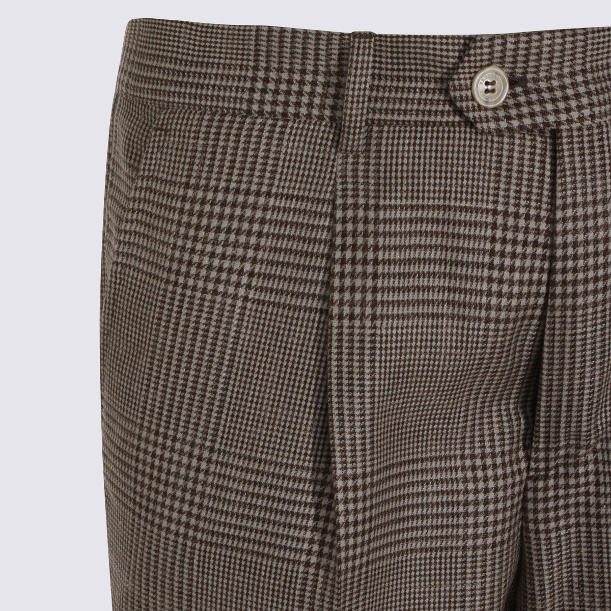 Brunello Cucinelli Trousers Brown _wv Se Li