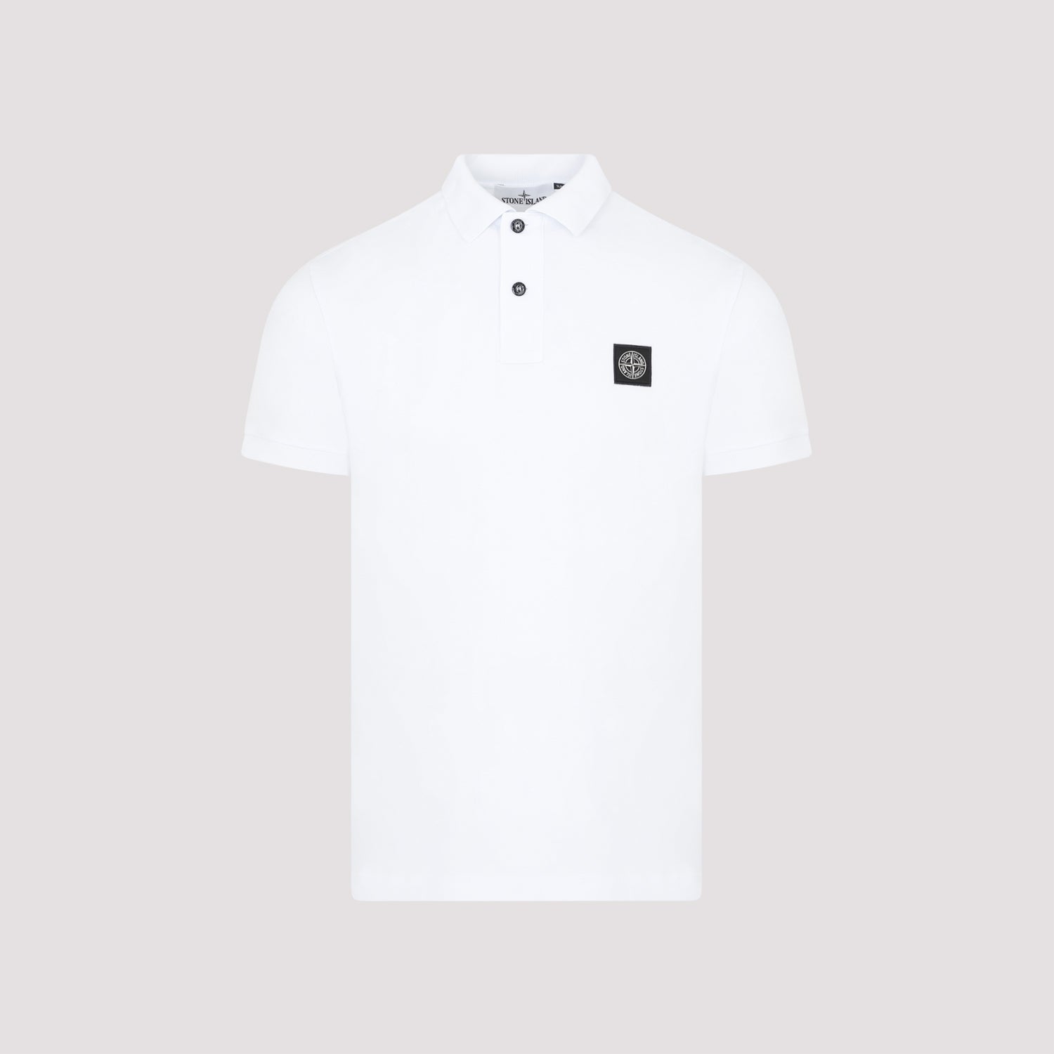 Cotton Polo White Elastan