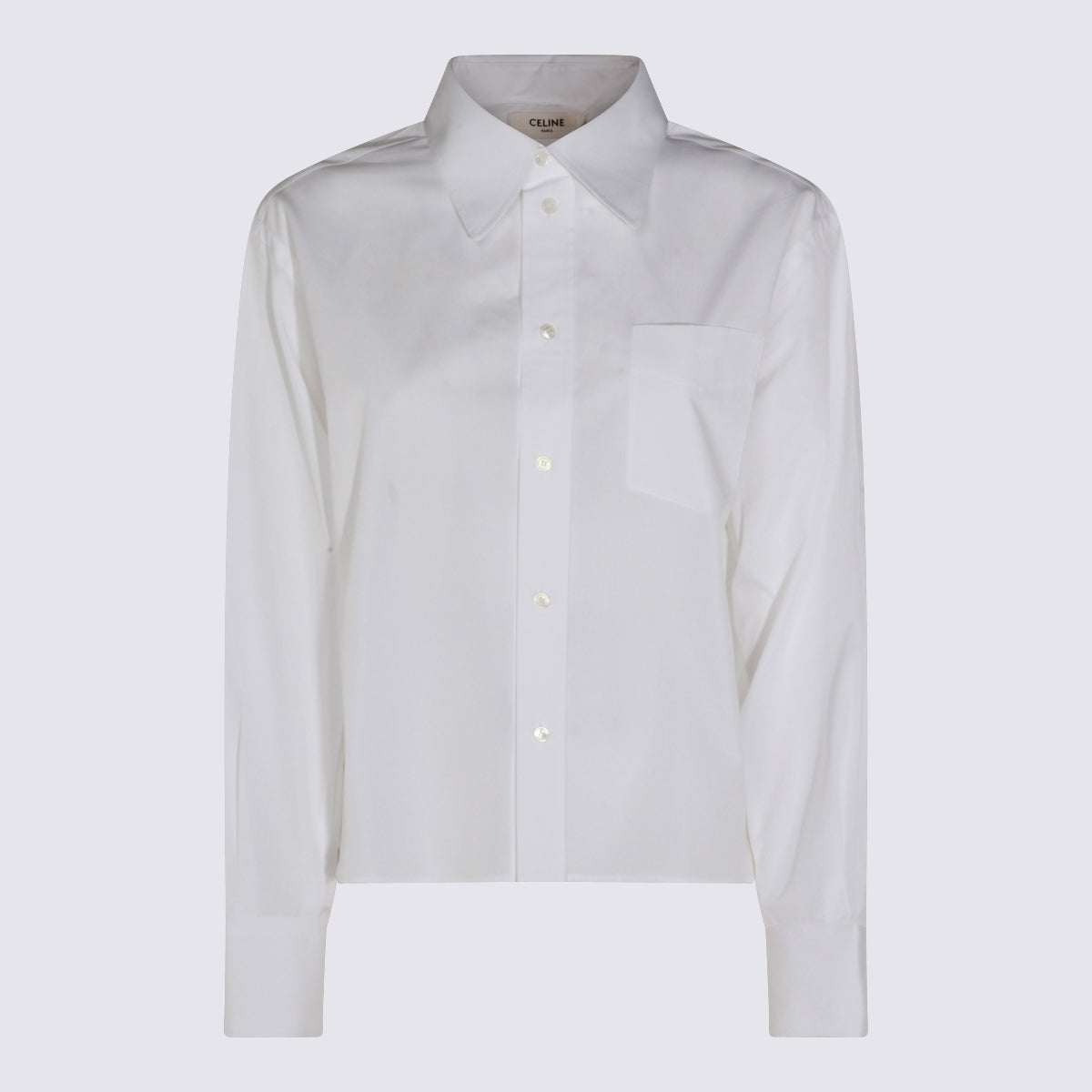 Céline Shirts White _co