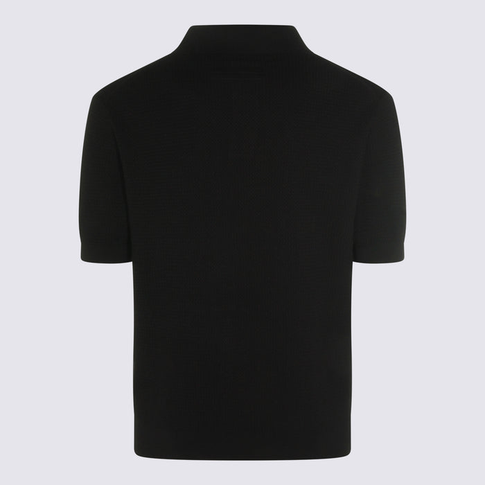 Zegna T-Shirts And Polos Black _co