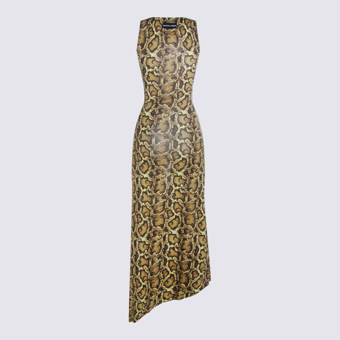 MARINE SERRE Dresses Yellow _vi Ea
