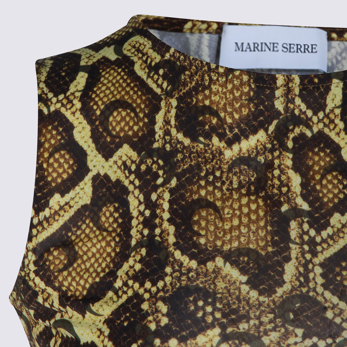 MARINE SERRE Dresses Yellow _vi Ea