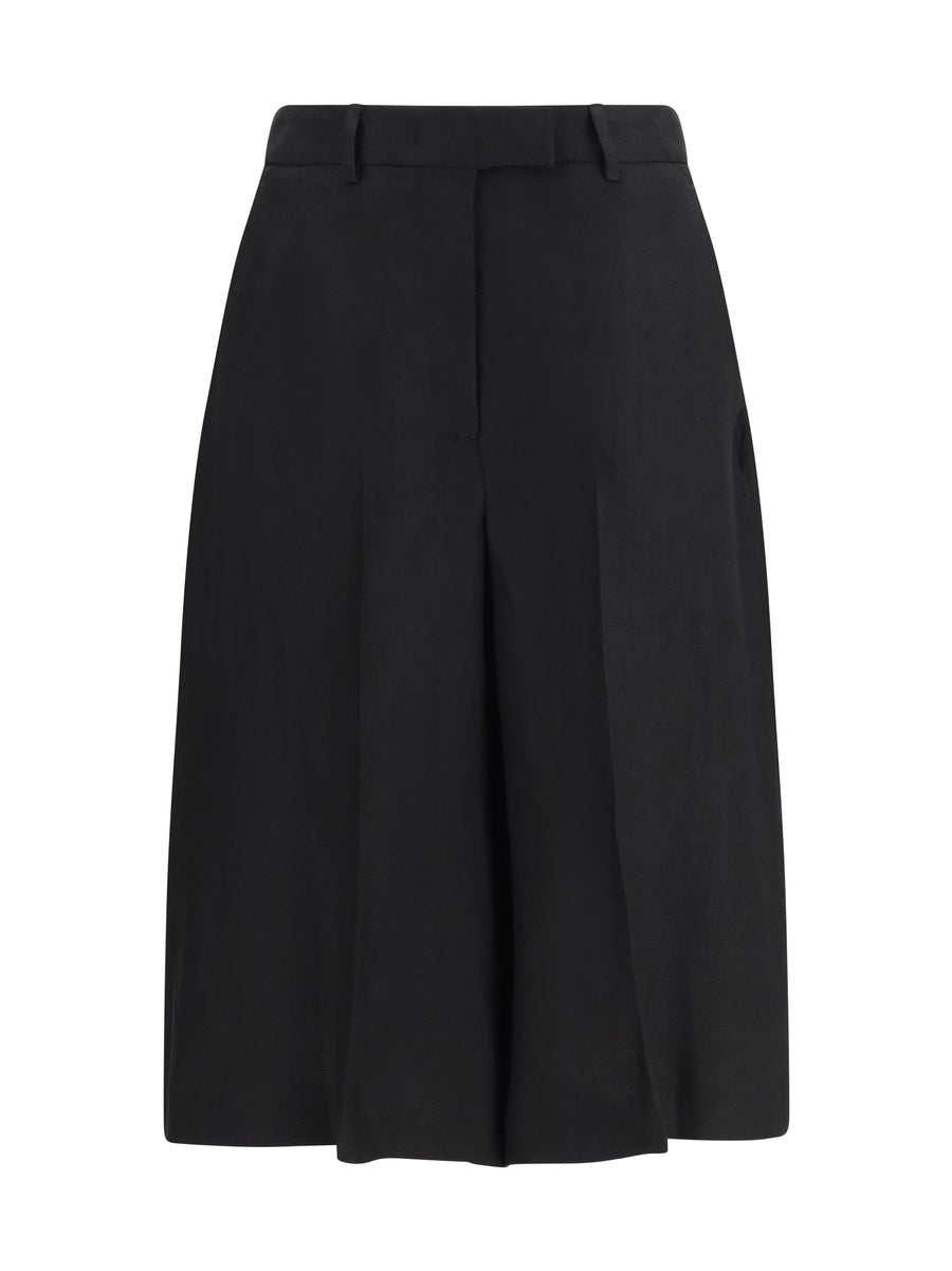 Lardini 64% Viscose; 36% Other Fibres bermuda shorts in black