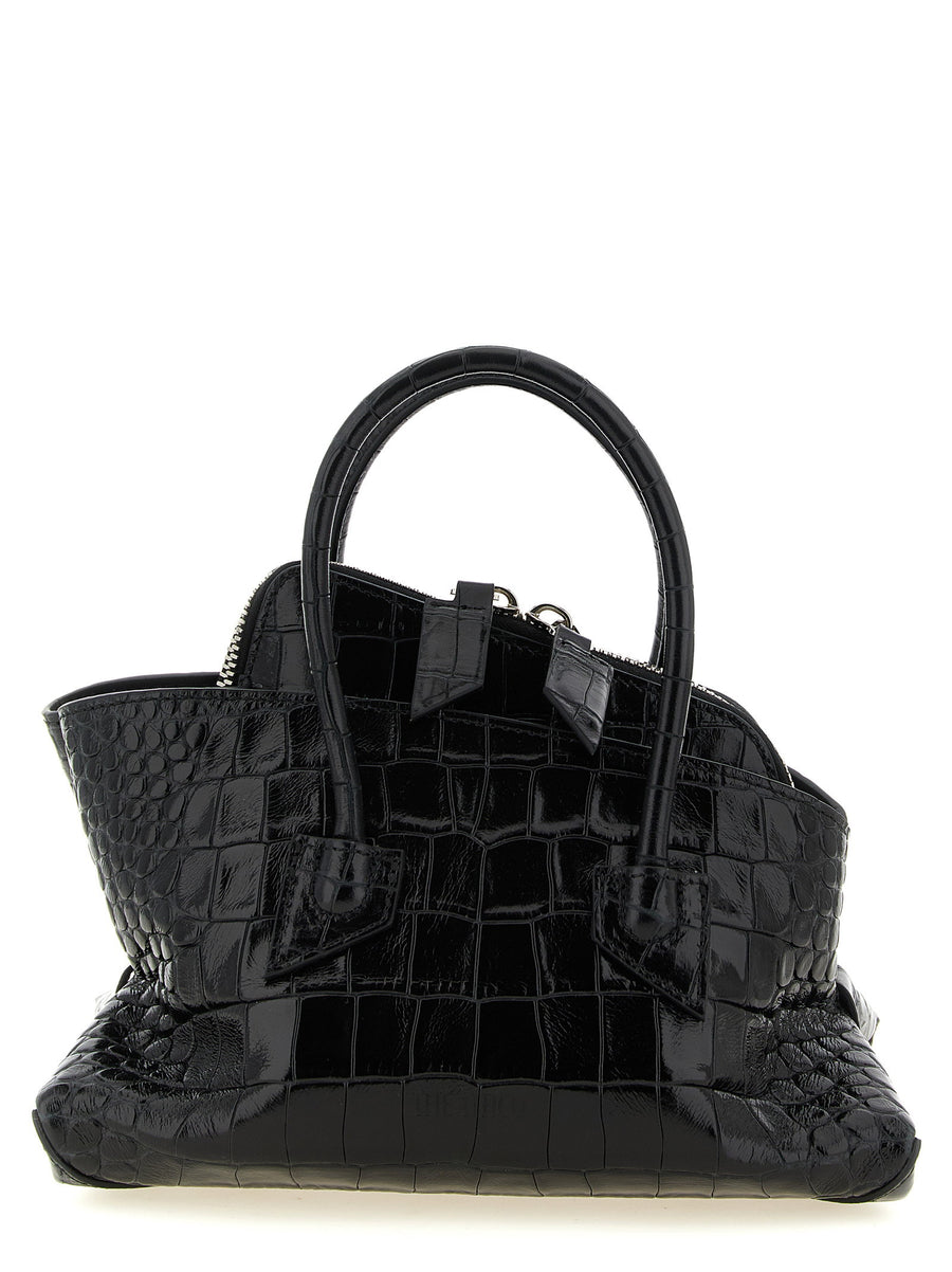 The Attico Top Handle Bag — Black