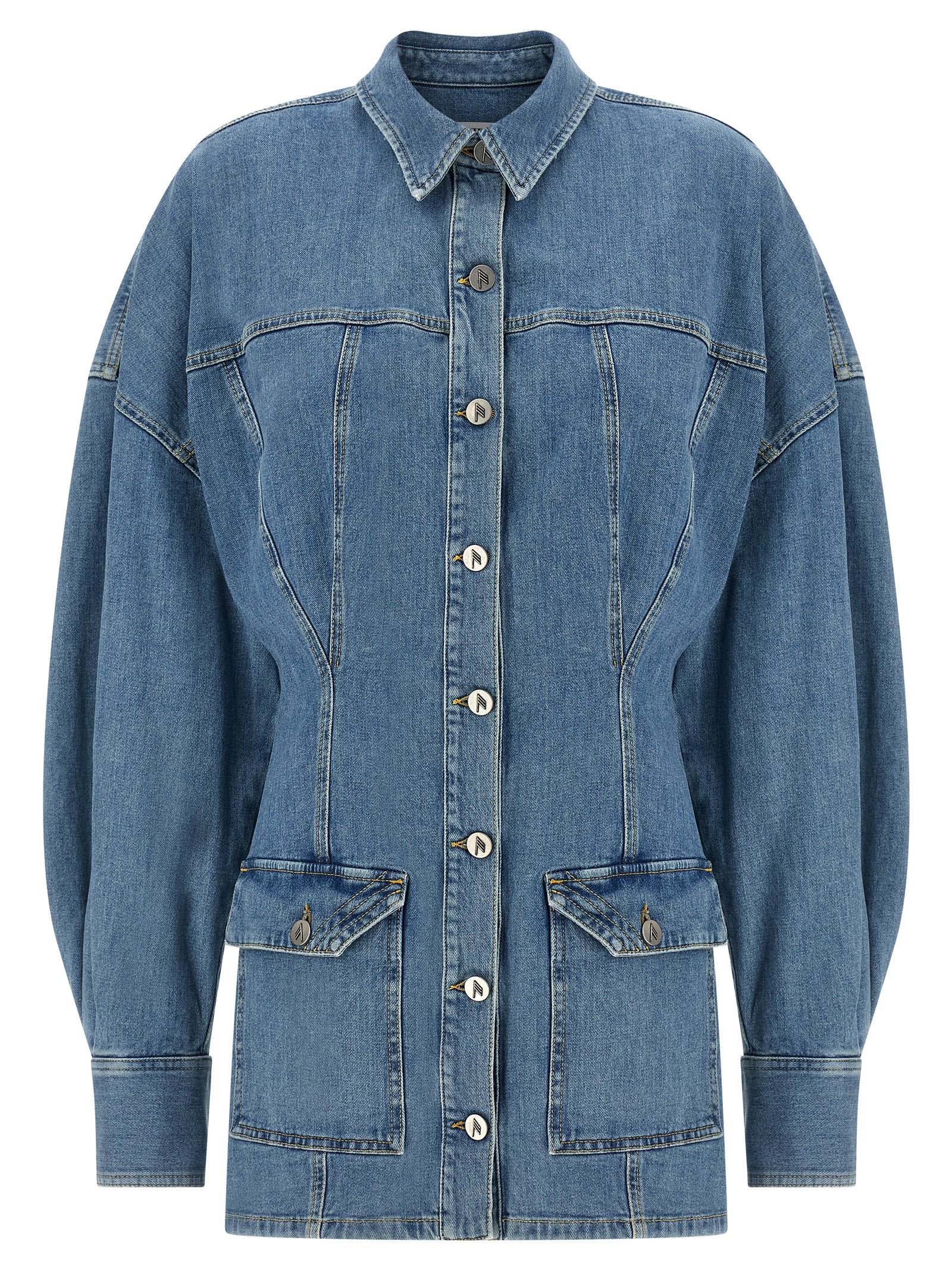 Denim Dress Blue Cotton