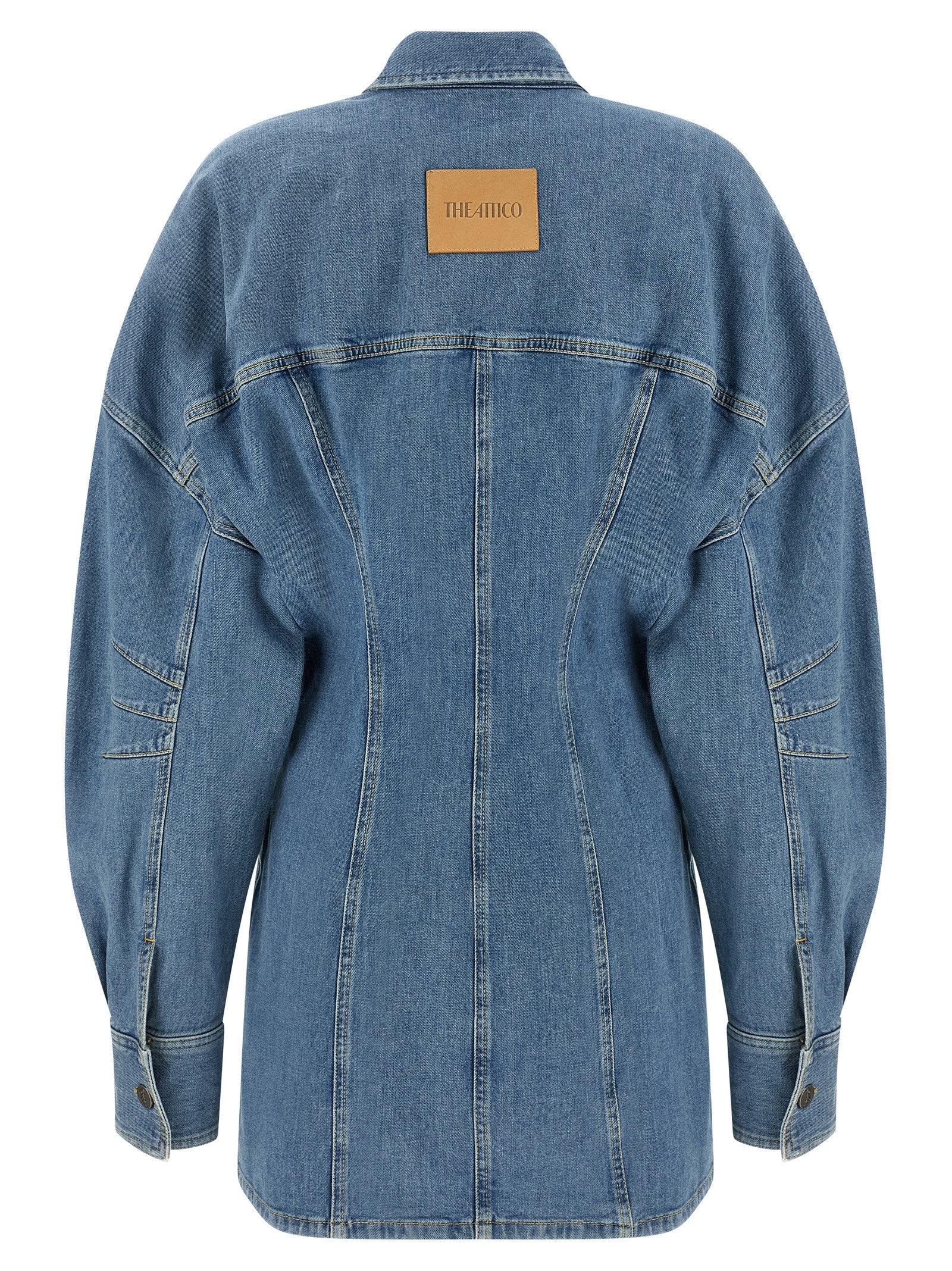 Denim Dress Blue Cotton