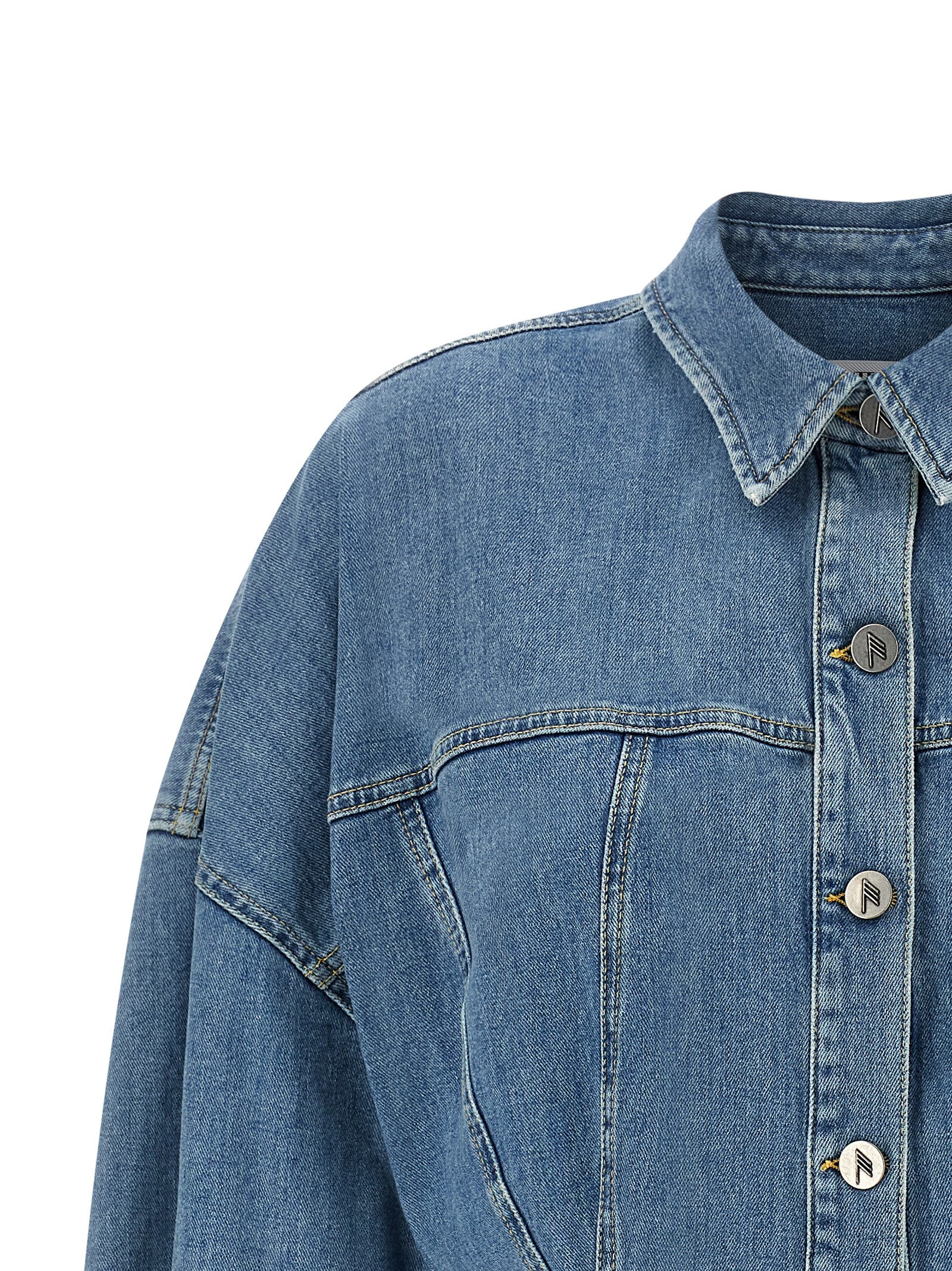 Denim Dress Blue Cotton