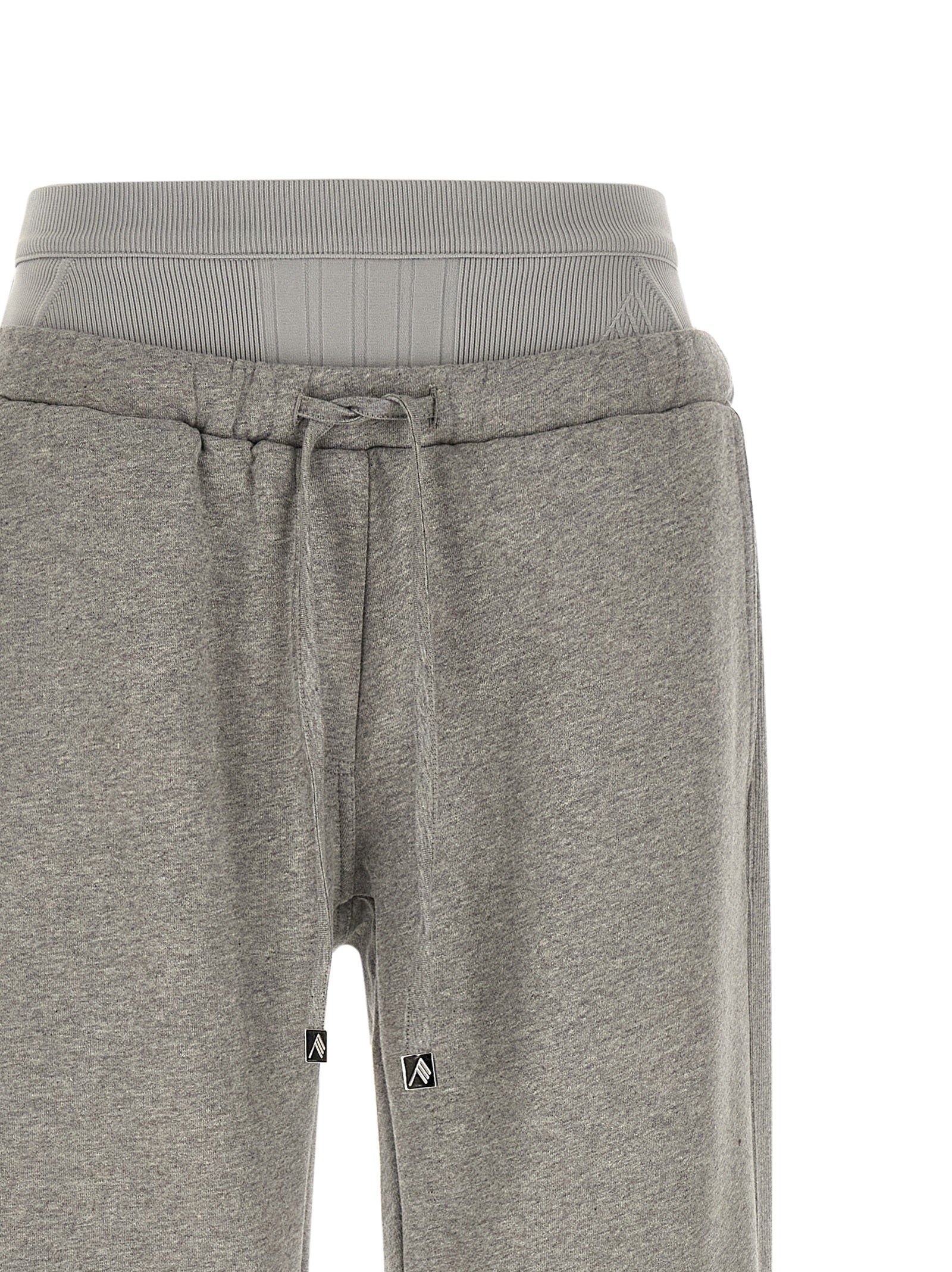American fleece joggers Gray Cotton Pant