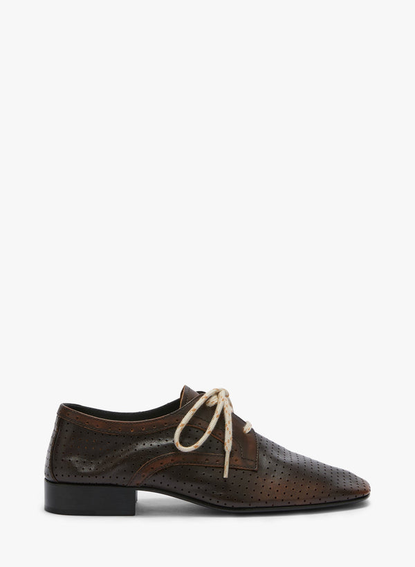 Dries Van Noten Leather oxford in brown