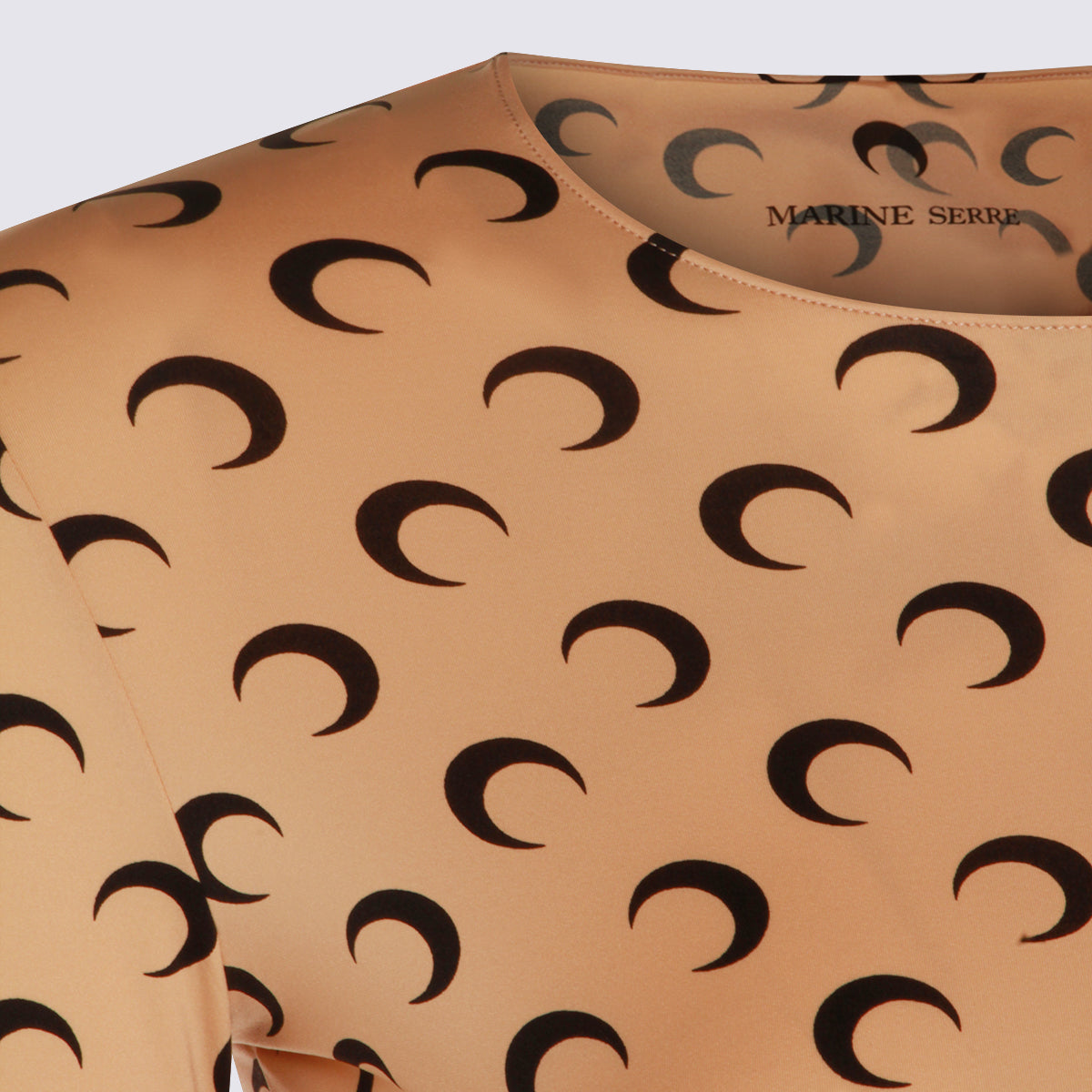 MARINE SERRE Top Brown _pa Ea