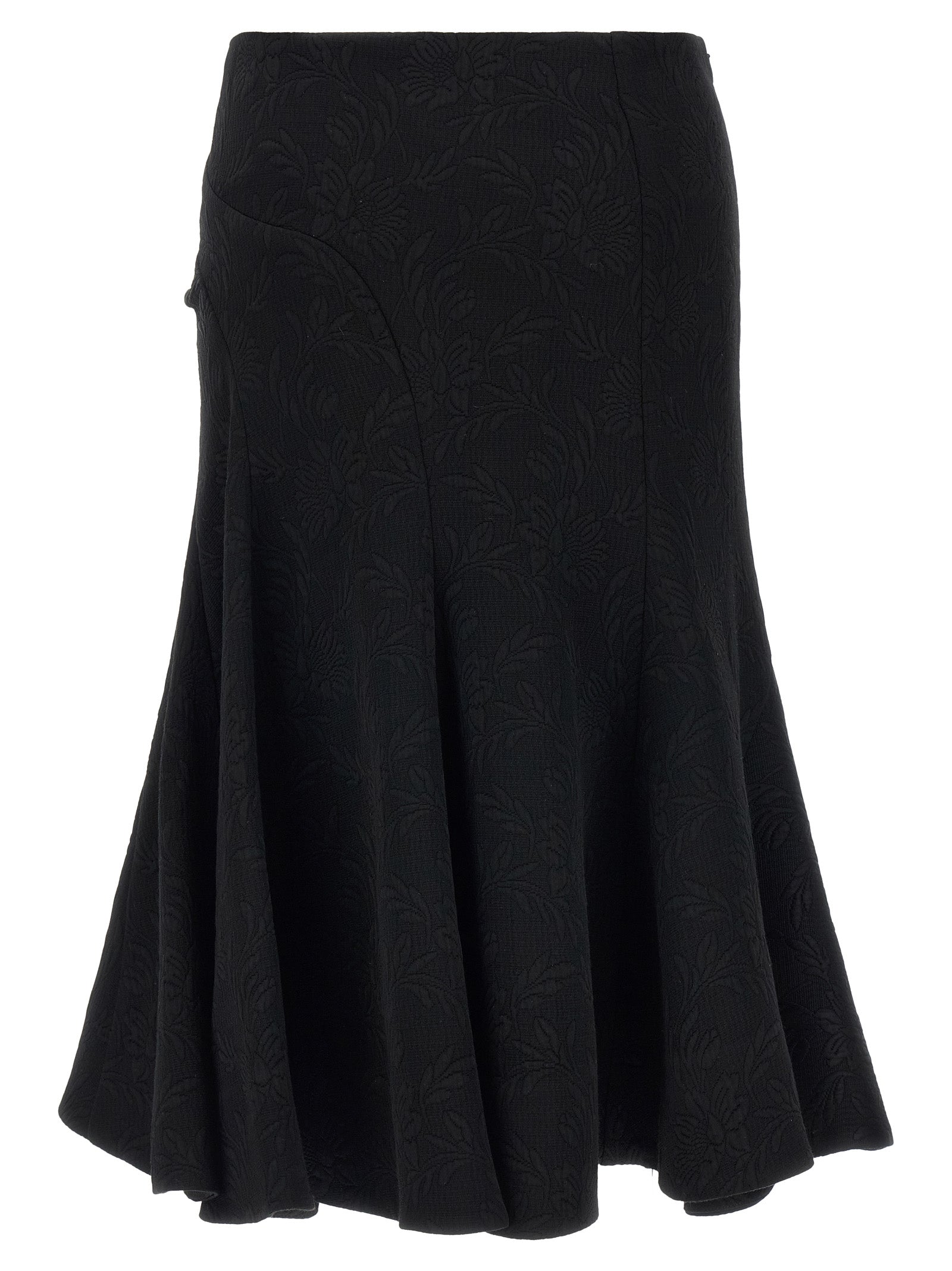 Sibel Skirt Black Hp Cotton