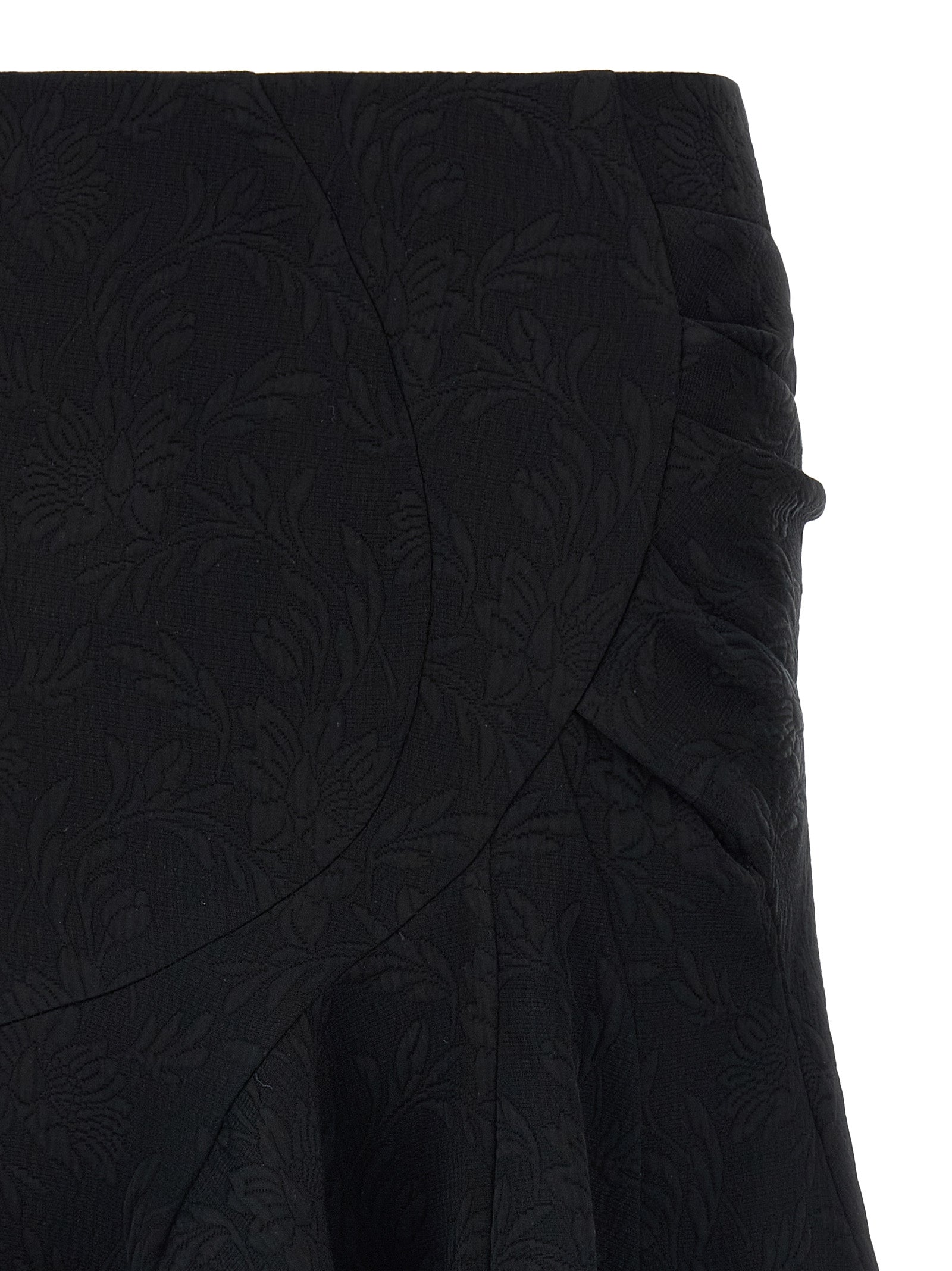 Sibel Skirt Black Hp Cotton