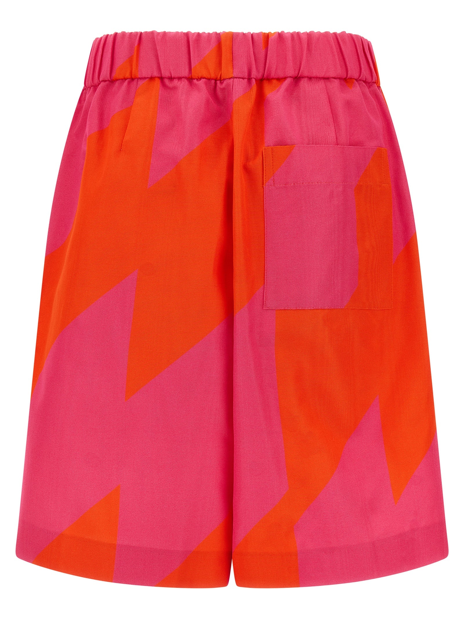 Pomy Bis bermuda shorts Fuchsia Cotton Hp Bermuda