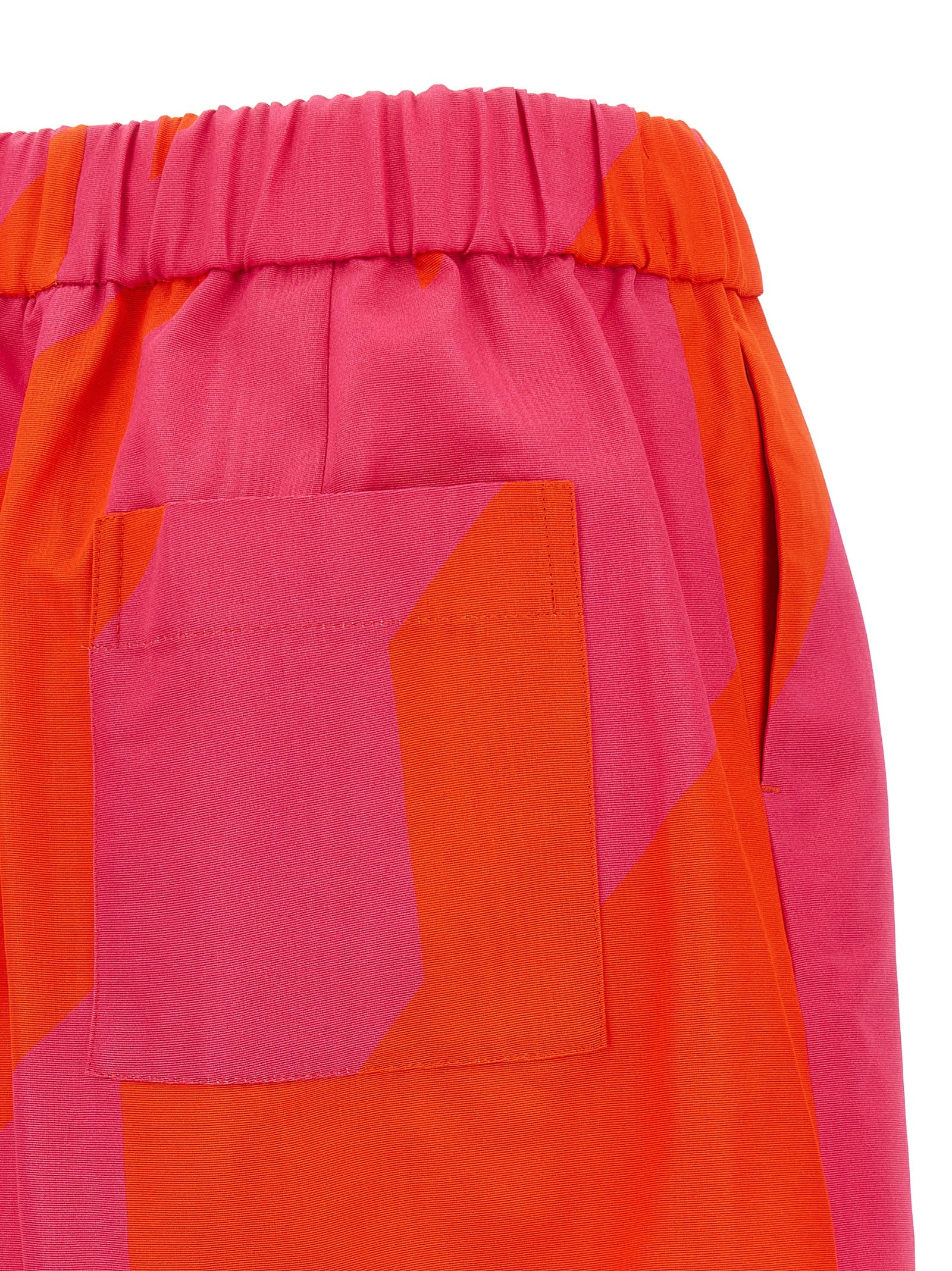 Pomy Bis bermuda shorts Fuchsia Cotton Hp Bermuda