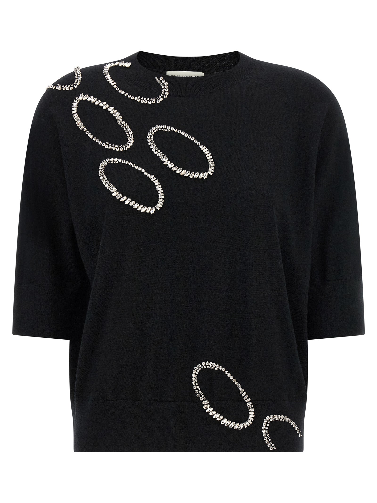 Tuan sweater Black Merino Wool Sweater, Cardigans