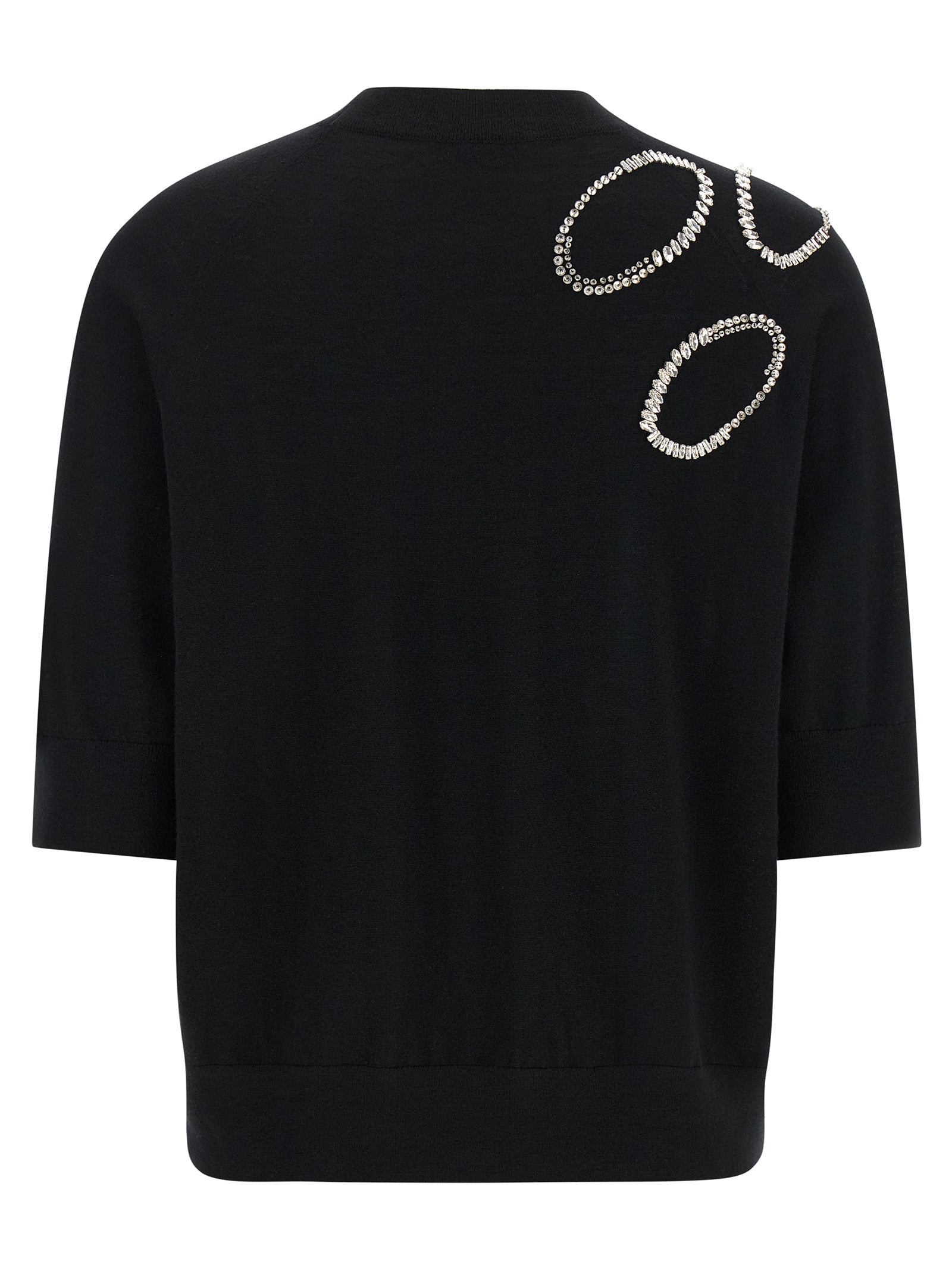 Tuan sweater Black Merino Wool Sweater, Cardigans
