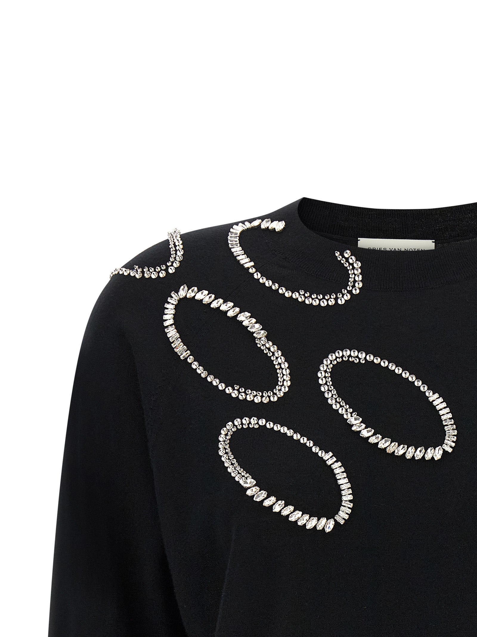 Tuan sweater Black Merino Wool Sweater, Cardigans