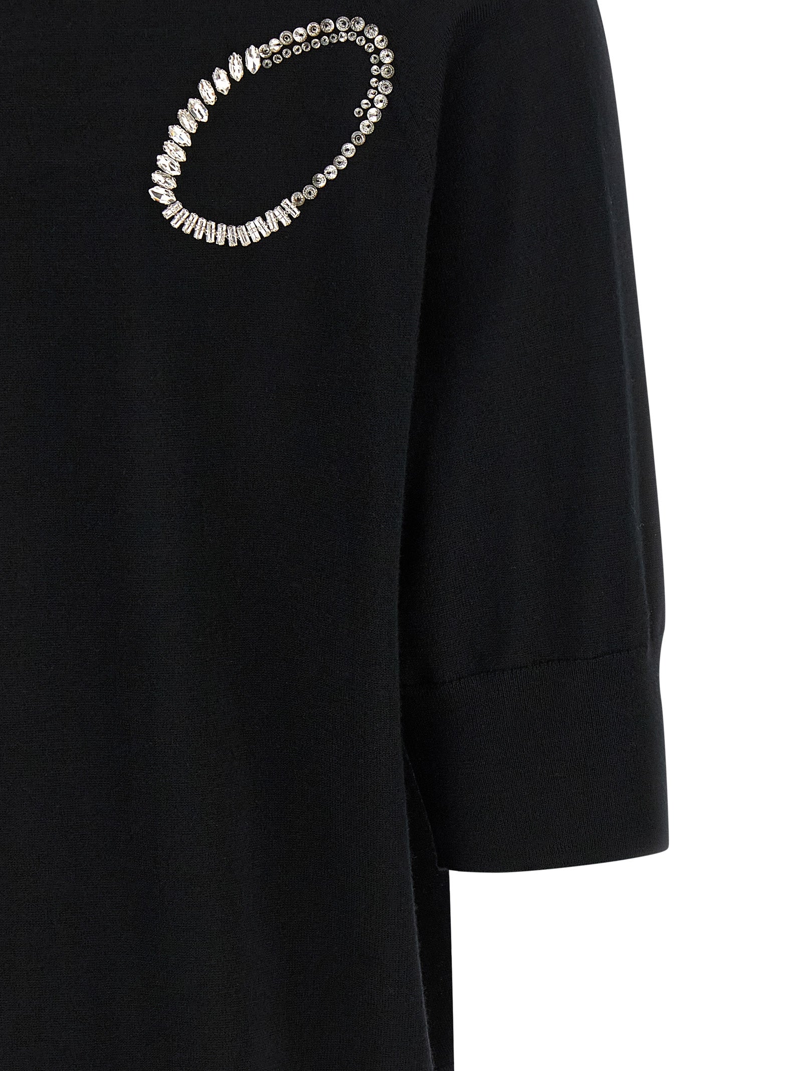 Tuan sweater Black Merino Wool Sweater, Cardigans
