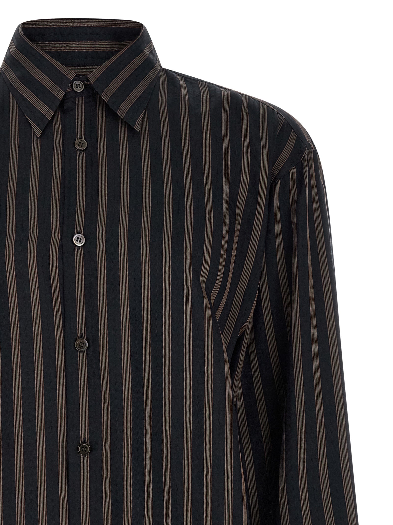 Croom shirt Black Cupro Shirt, Blouse