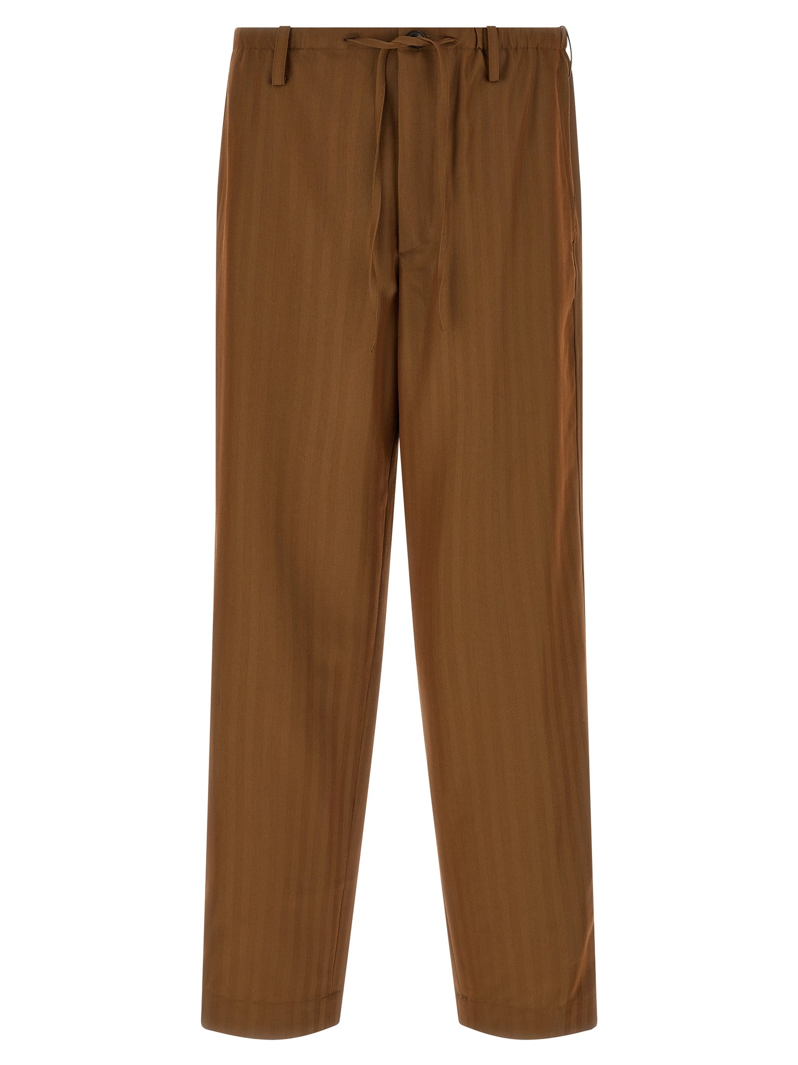 Penny Long Pants Brown Wool