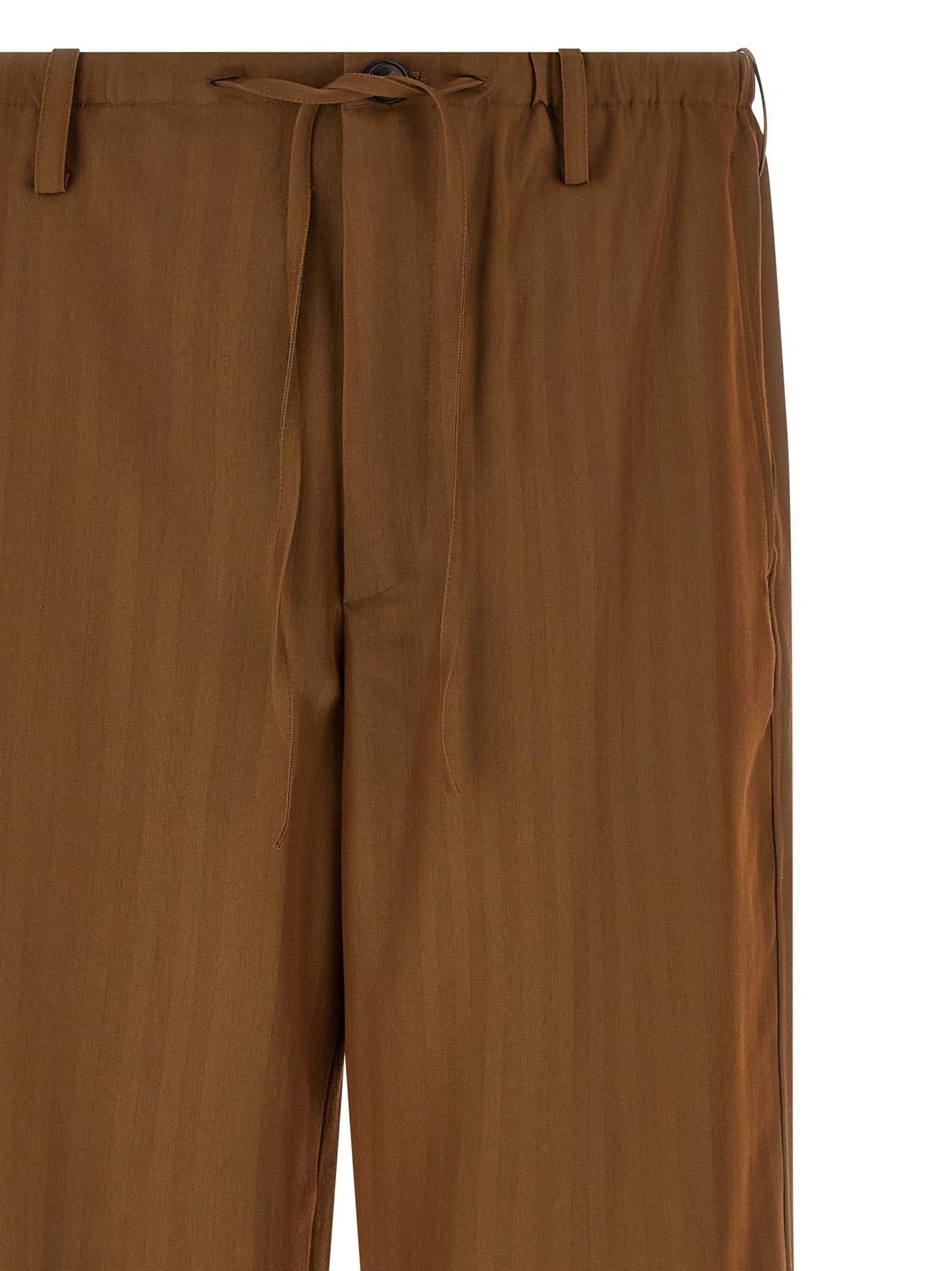 Penny Long Pants Brown Wool