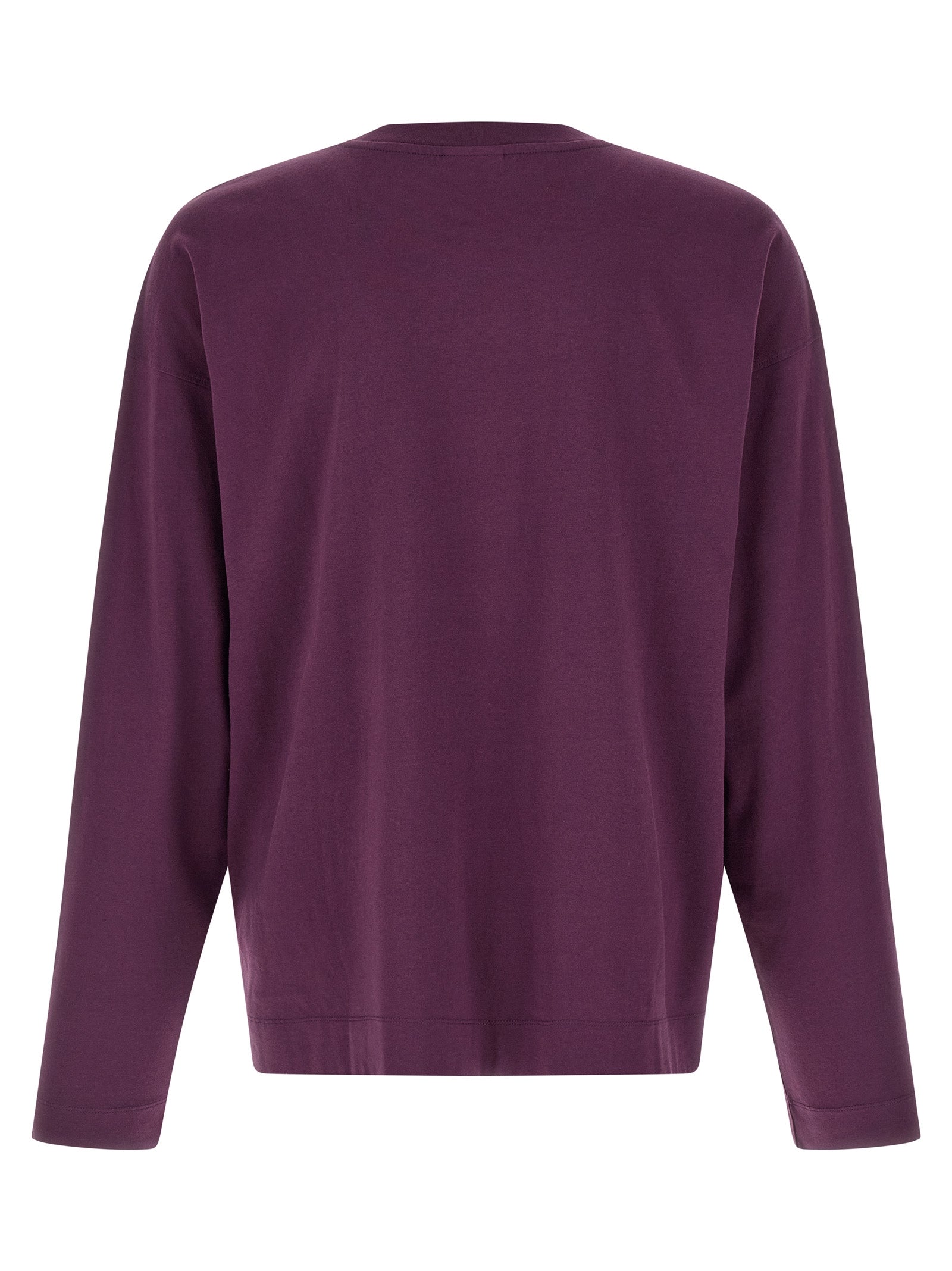Hegland T-shirt Purple Cotton