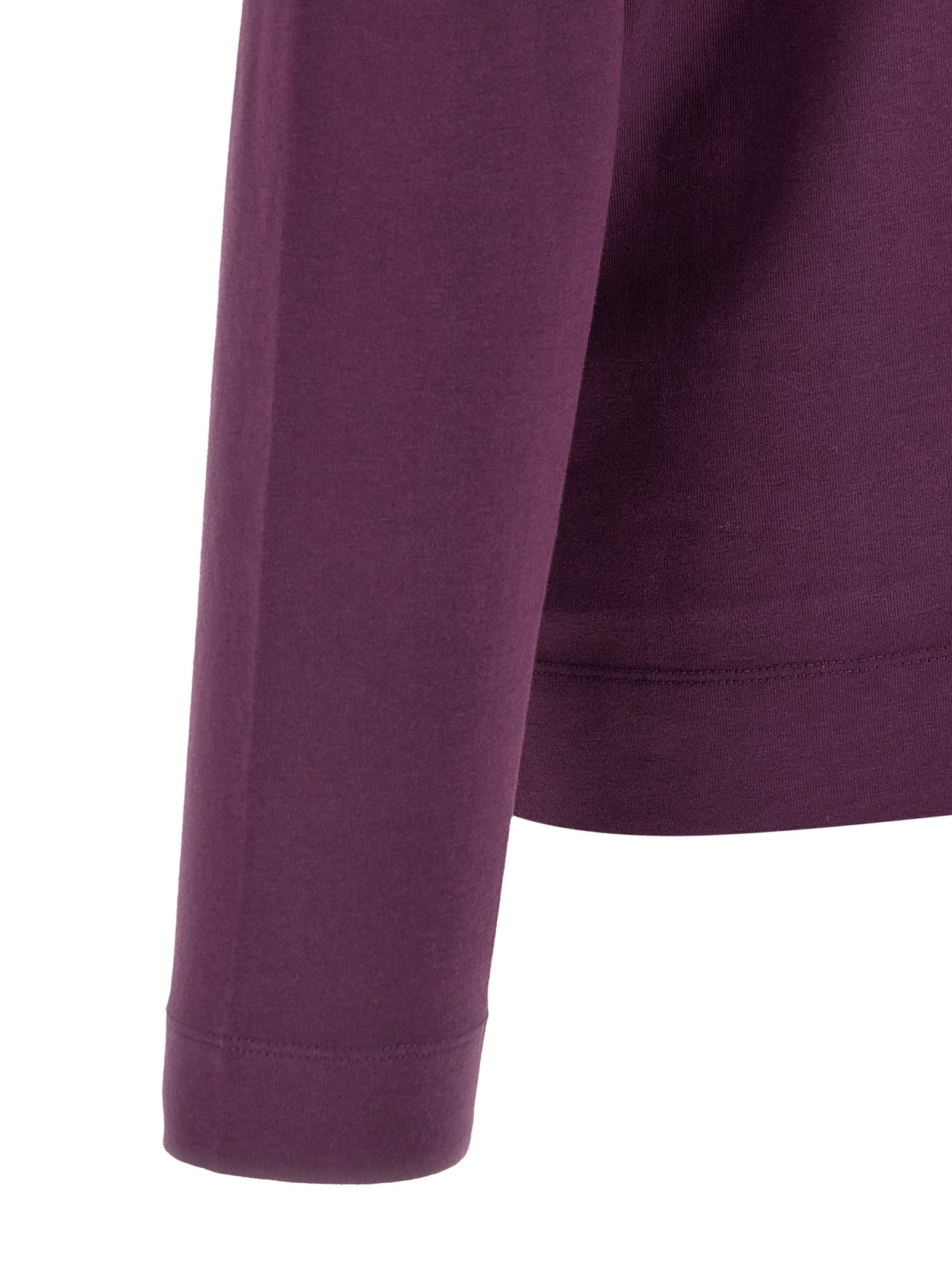 Hegland T-shirt Purple Cotton