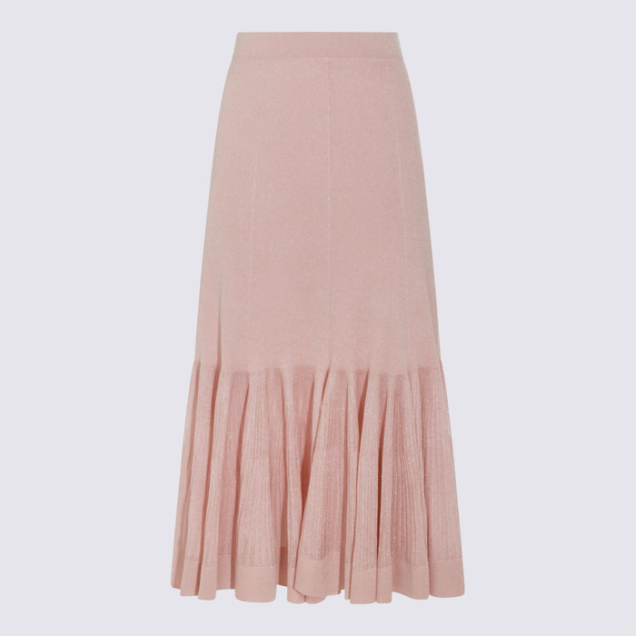 Zimmermann Skirts Dusty Pink Vi Pl