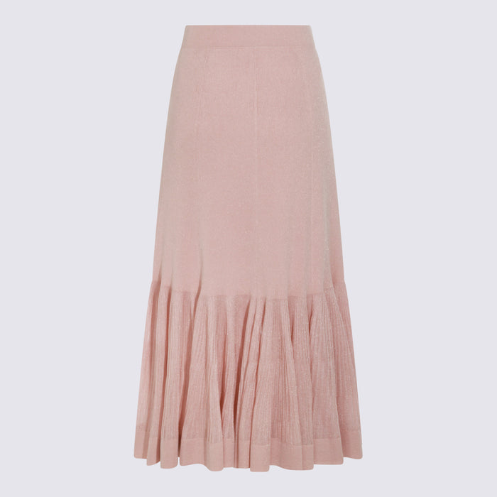Zimmermann Skirts Dusty Pink Vi Pl