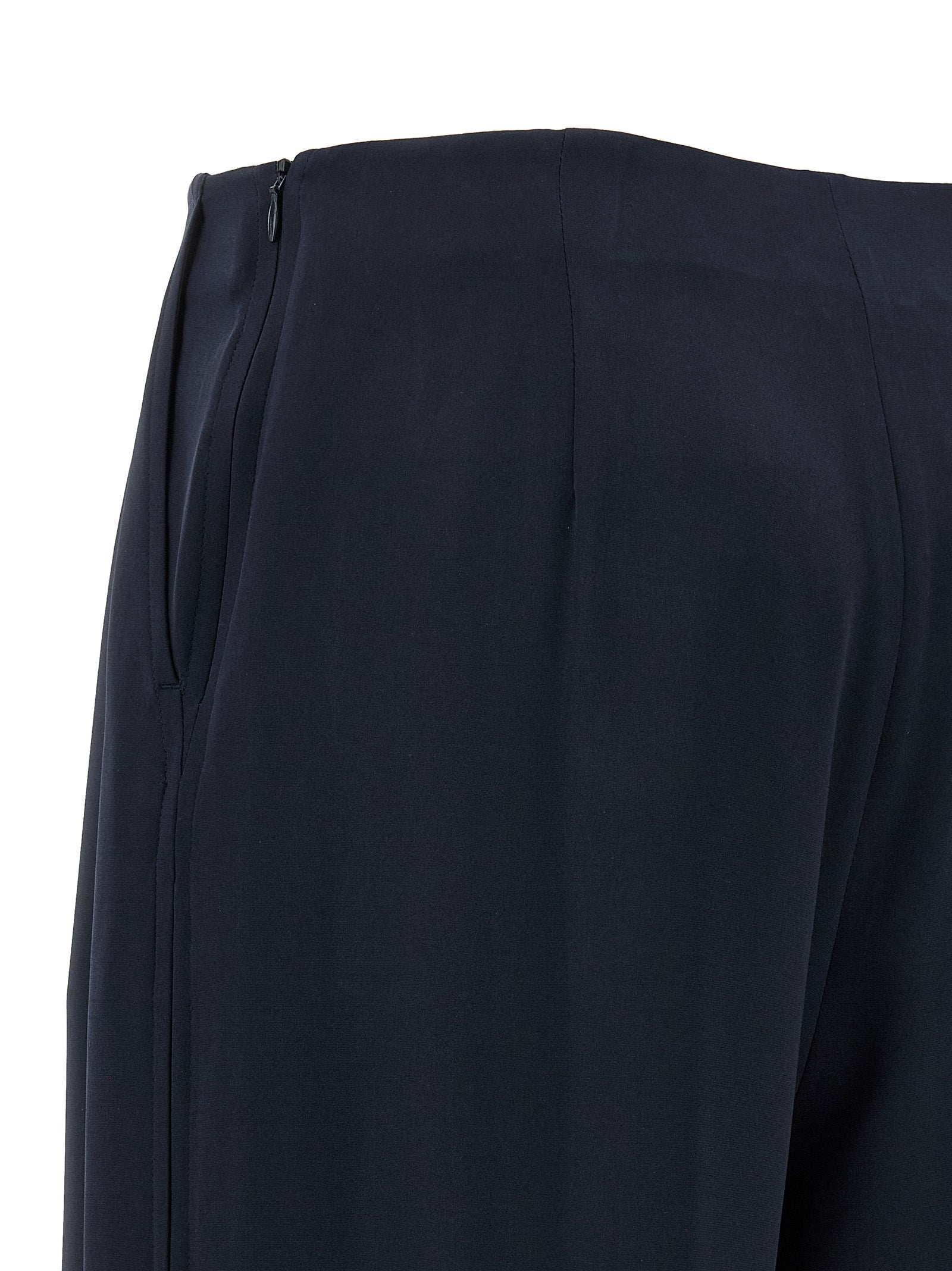 Mxppalude pants Blue Silk