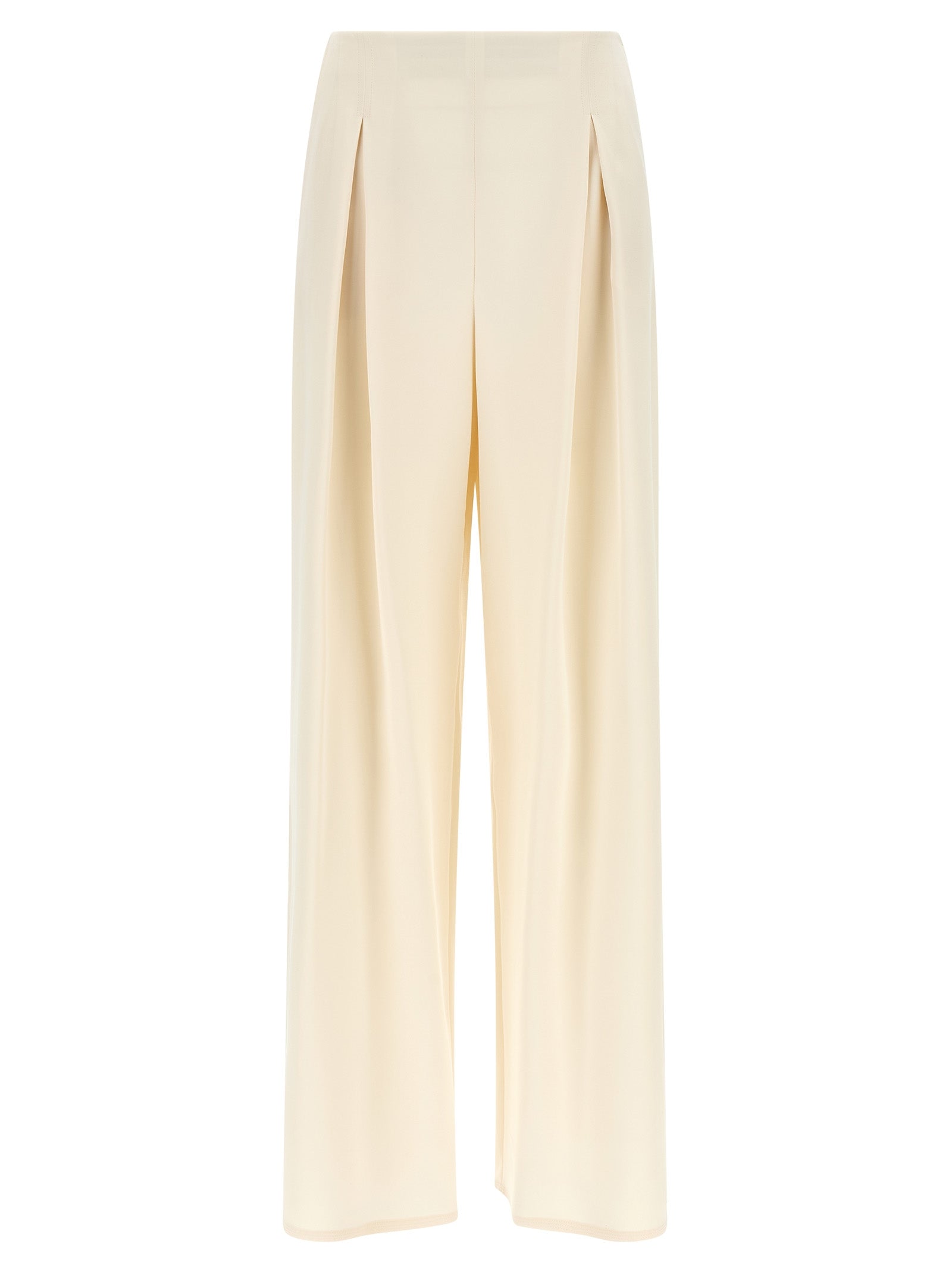 Mxppalude pants White Silk