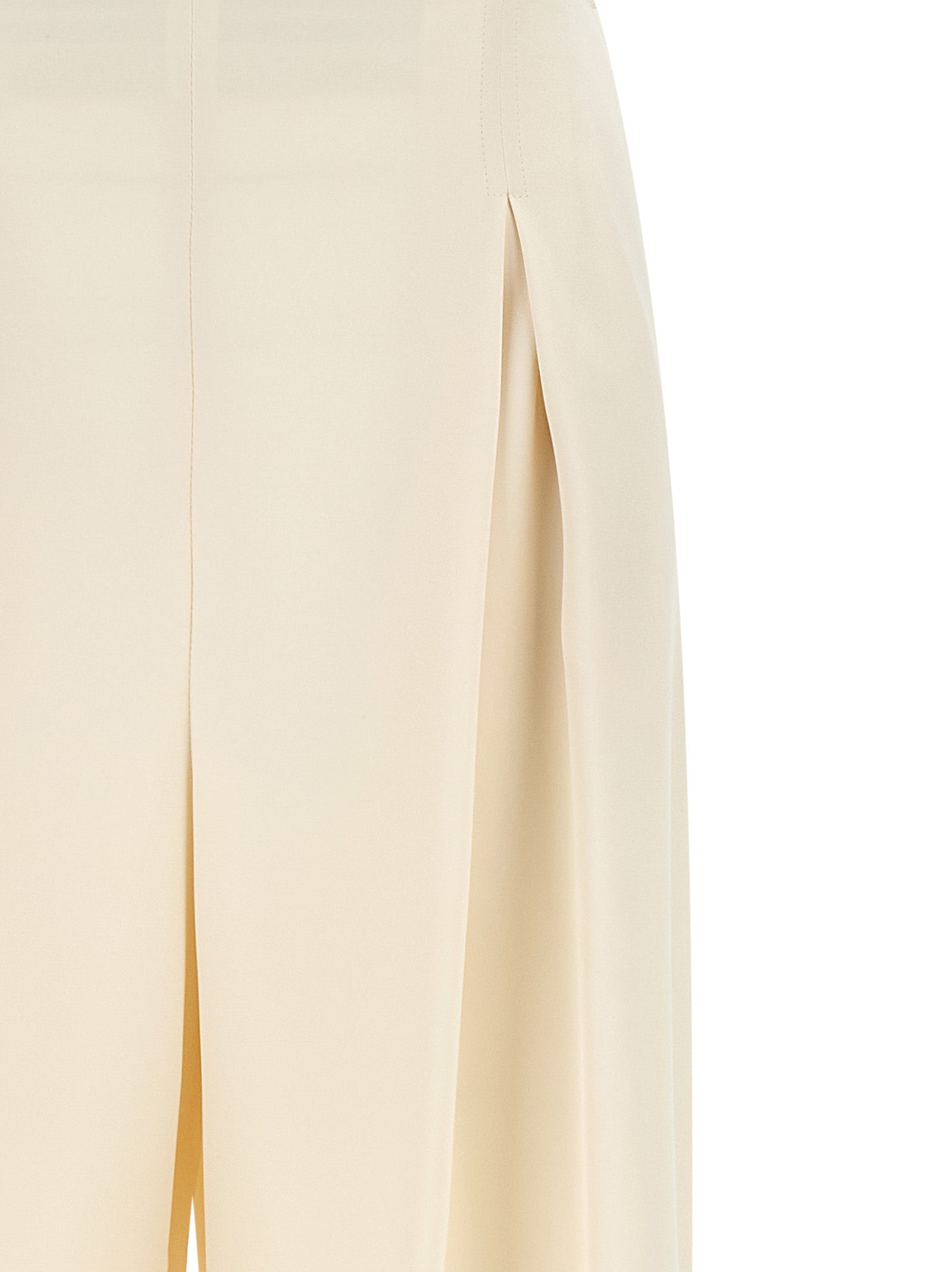 Mxppalude pants White Silk