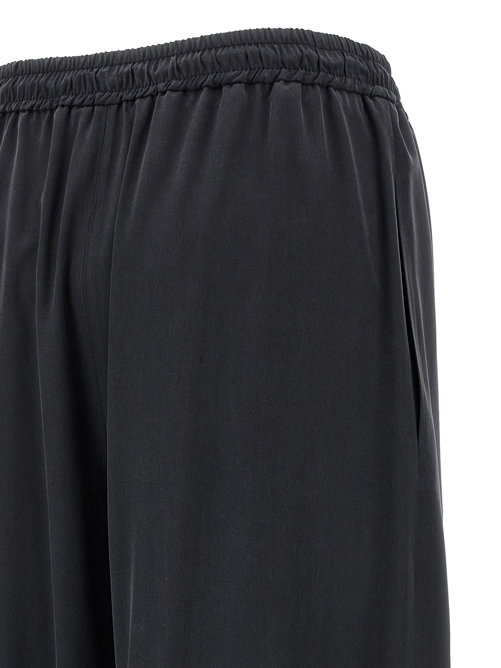 Mxmgenero Pants Blue Silk