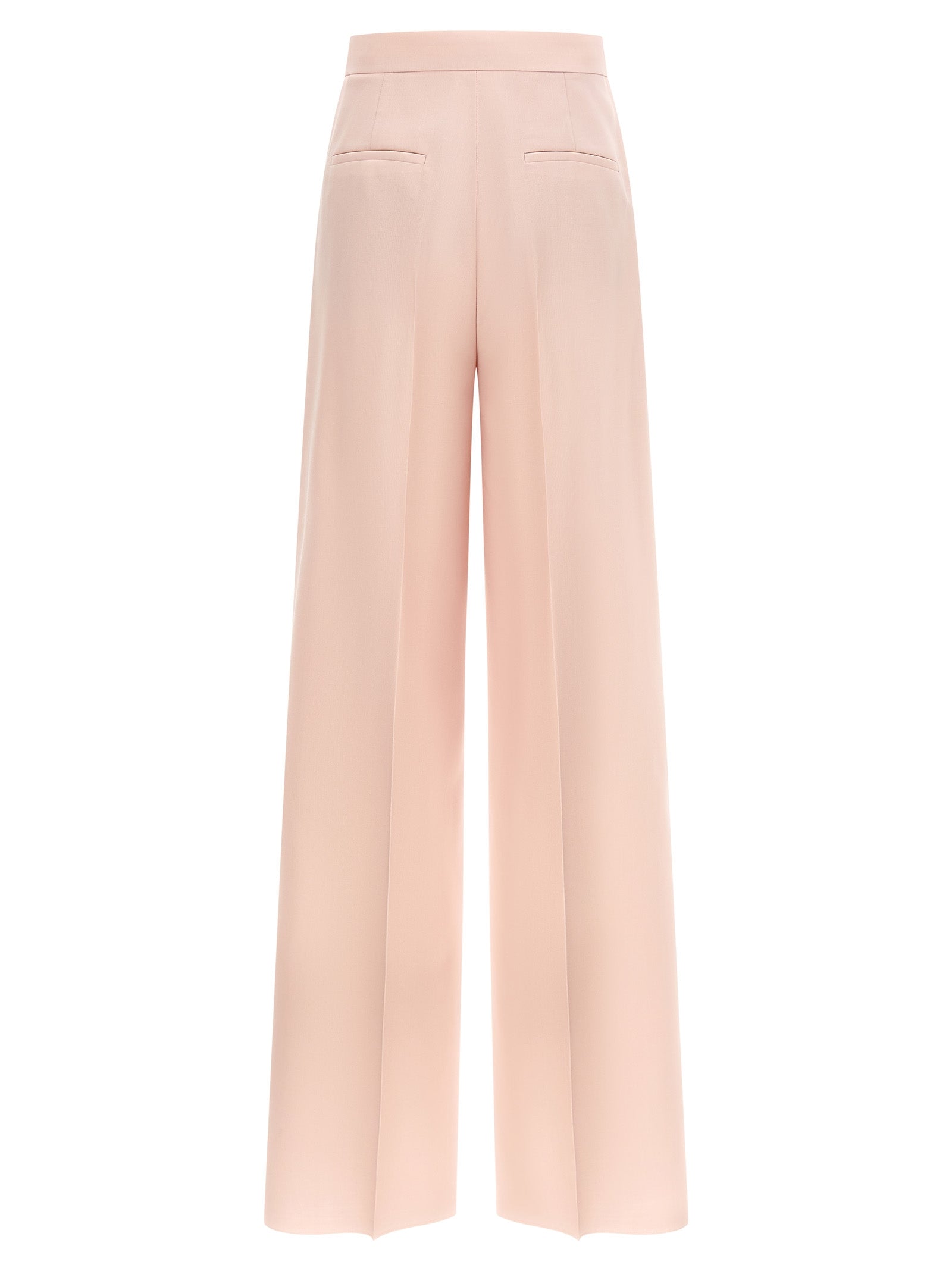 MxmGirone pants Pink Virgin Wool Mohair Silk