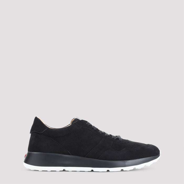 Sneakers Blue Suede Rubber