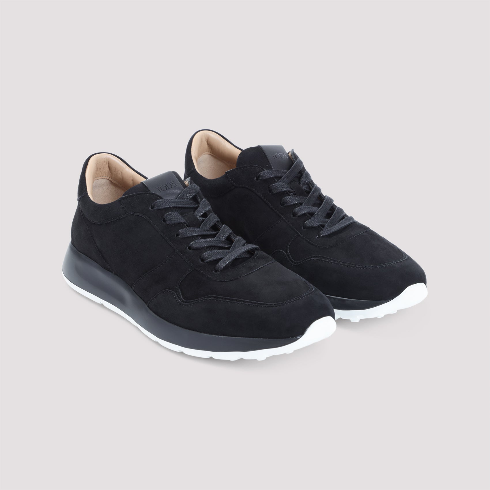 Sneakers Blue Suede Rubber