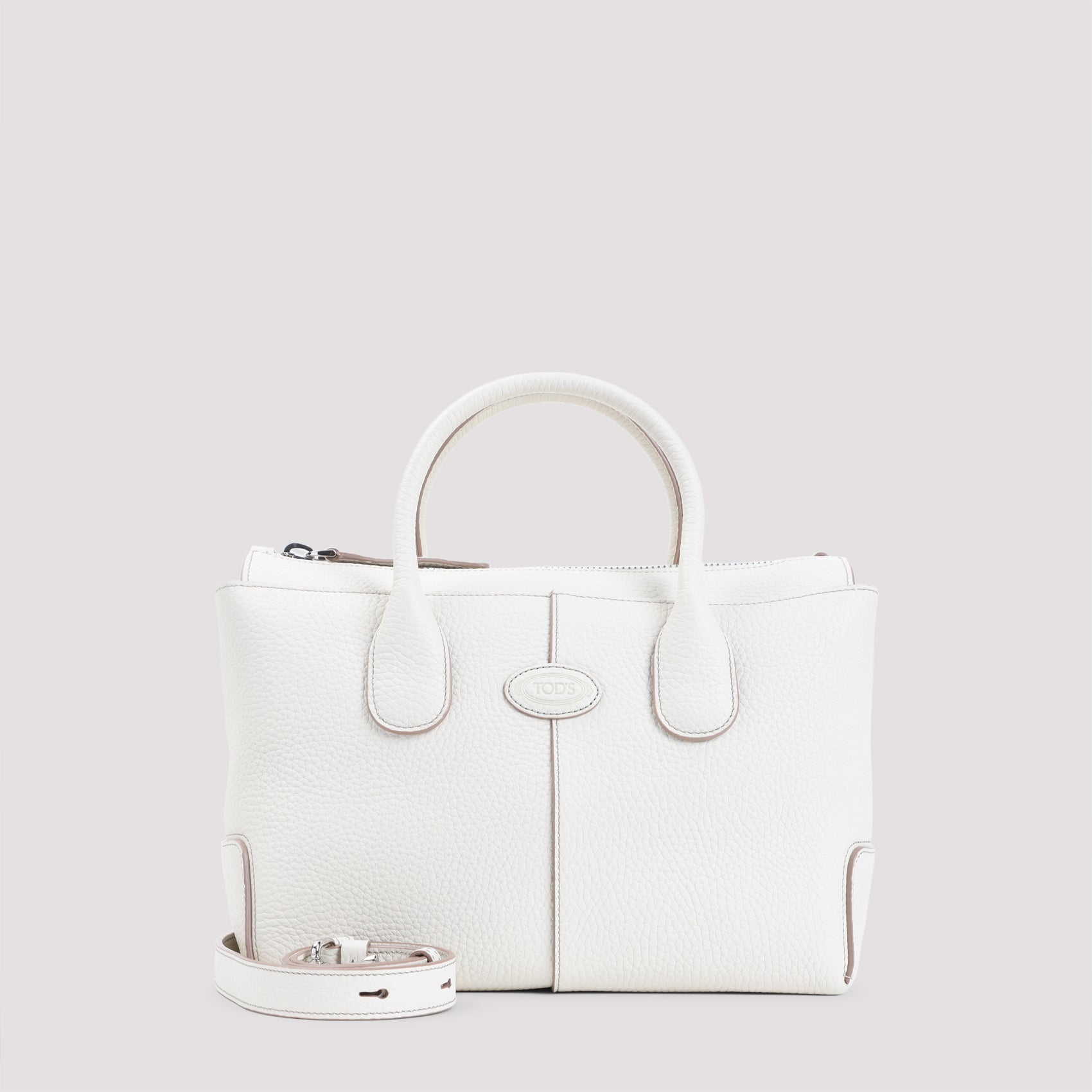 Di Shopping Small Bag Nude & Neutrals Grained Leather