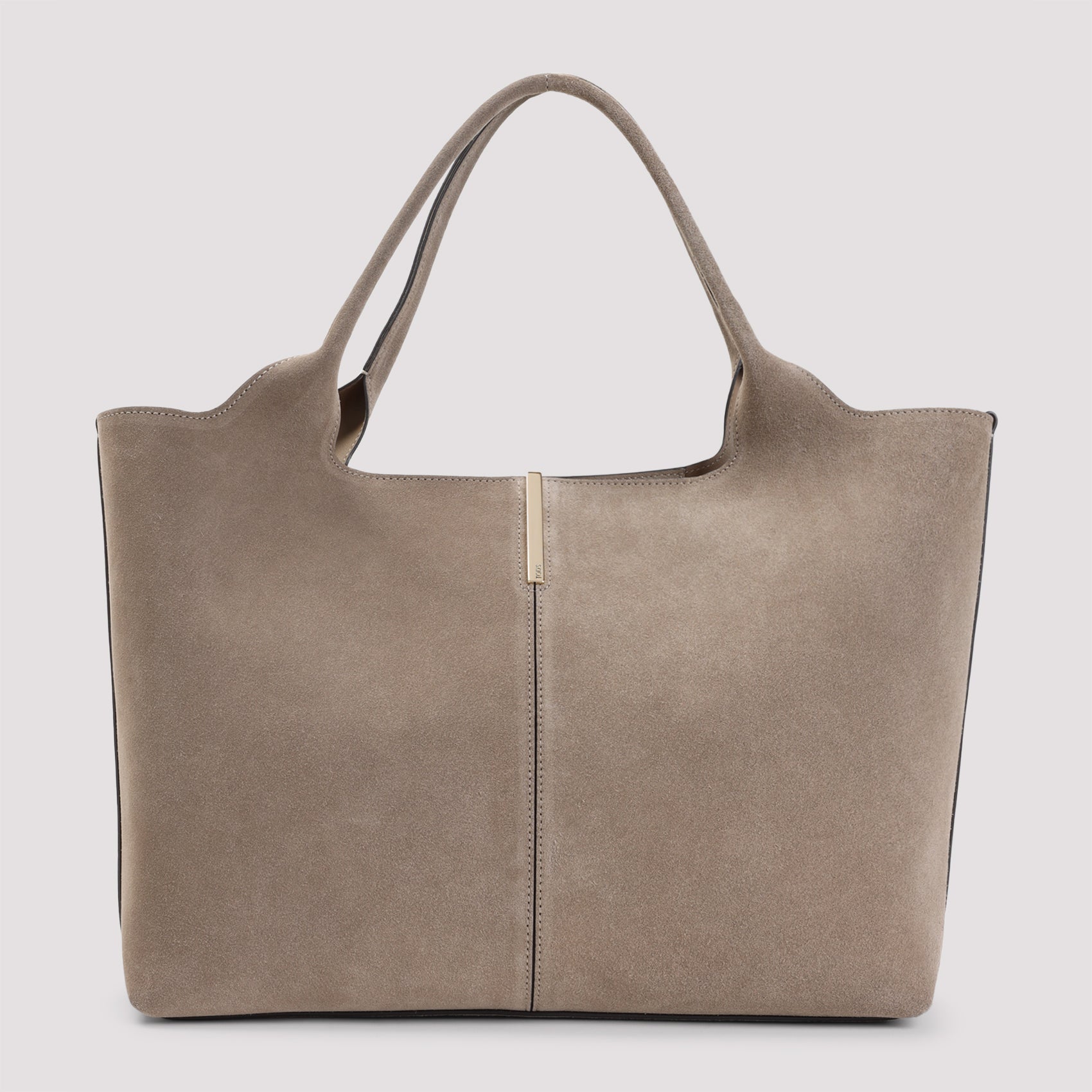 Ebr Shopping Bag Nude & Neutrals Suede Leather