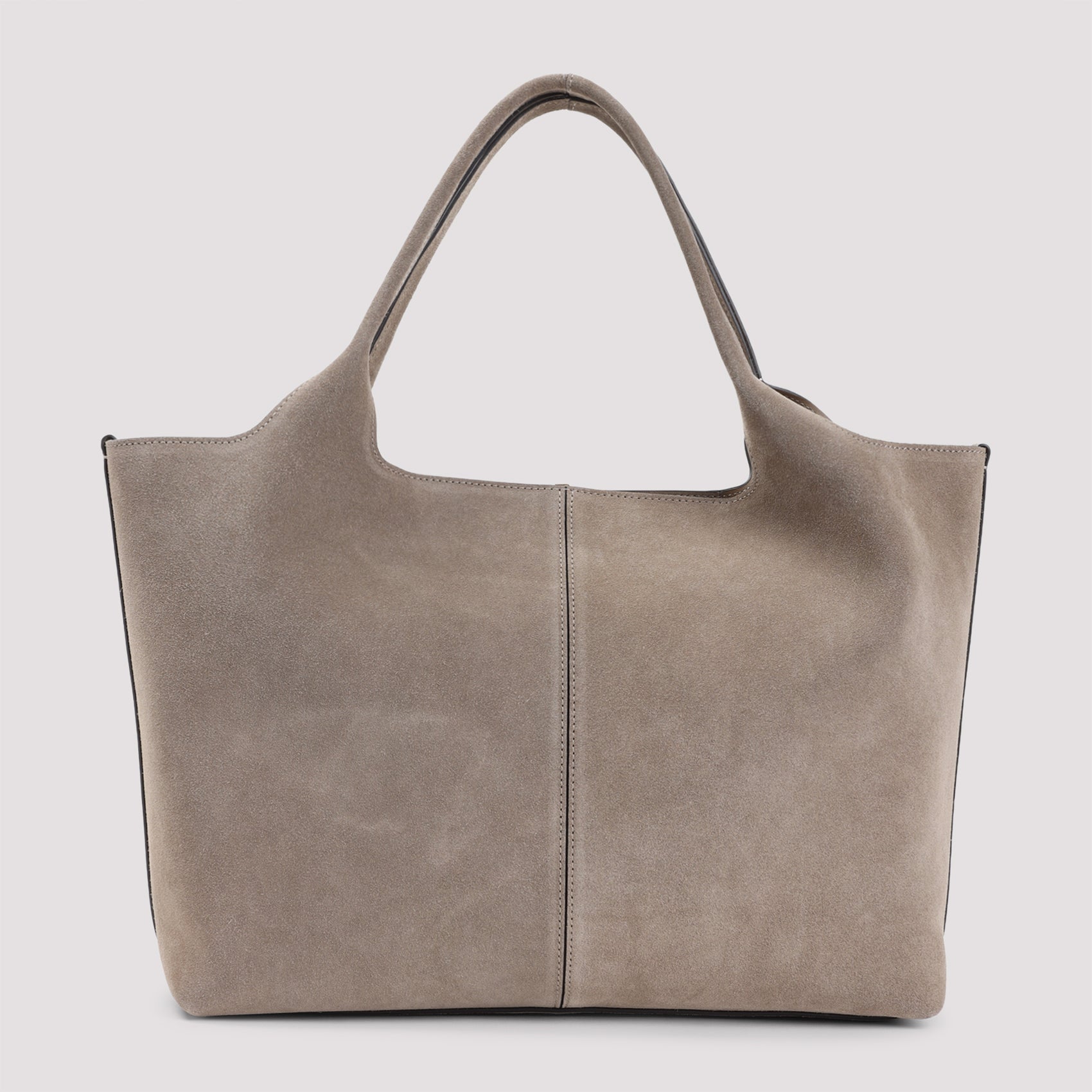 Ebr Shopping Bag Nude & Neutrals Suede Leather