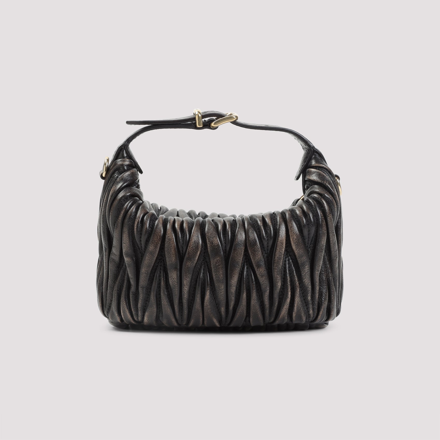 Mini Bag Brown Lamb Leather Smallleathergoods