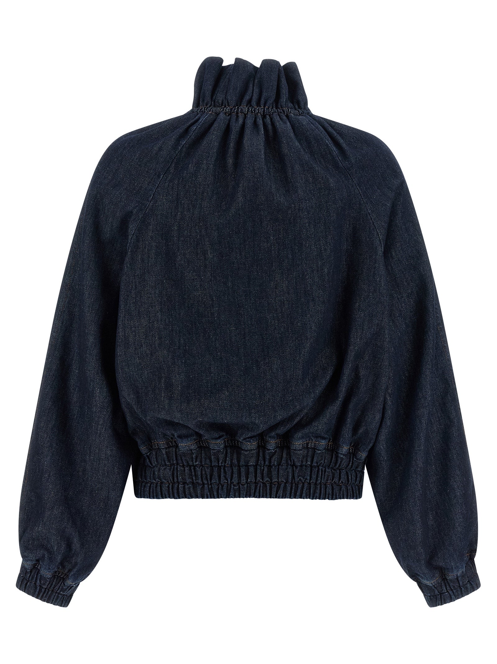 Voly Jacket Blue Cotton Down Jacket, Parka, Casual