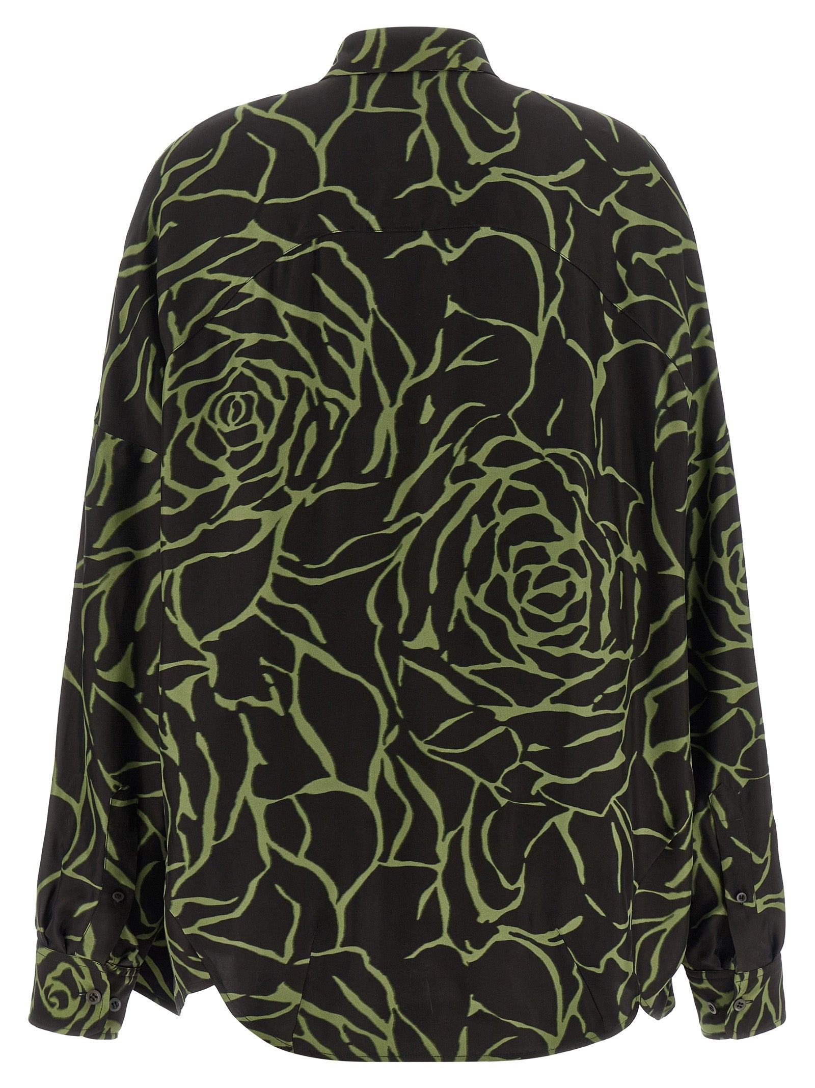 Casia Shirt Black Viscose Shirt, Blouse