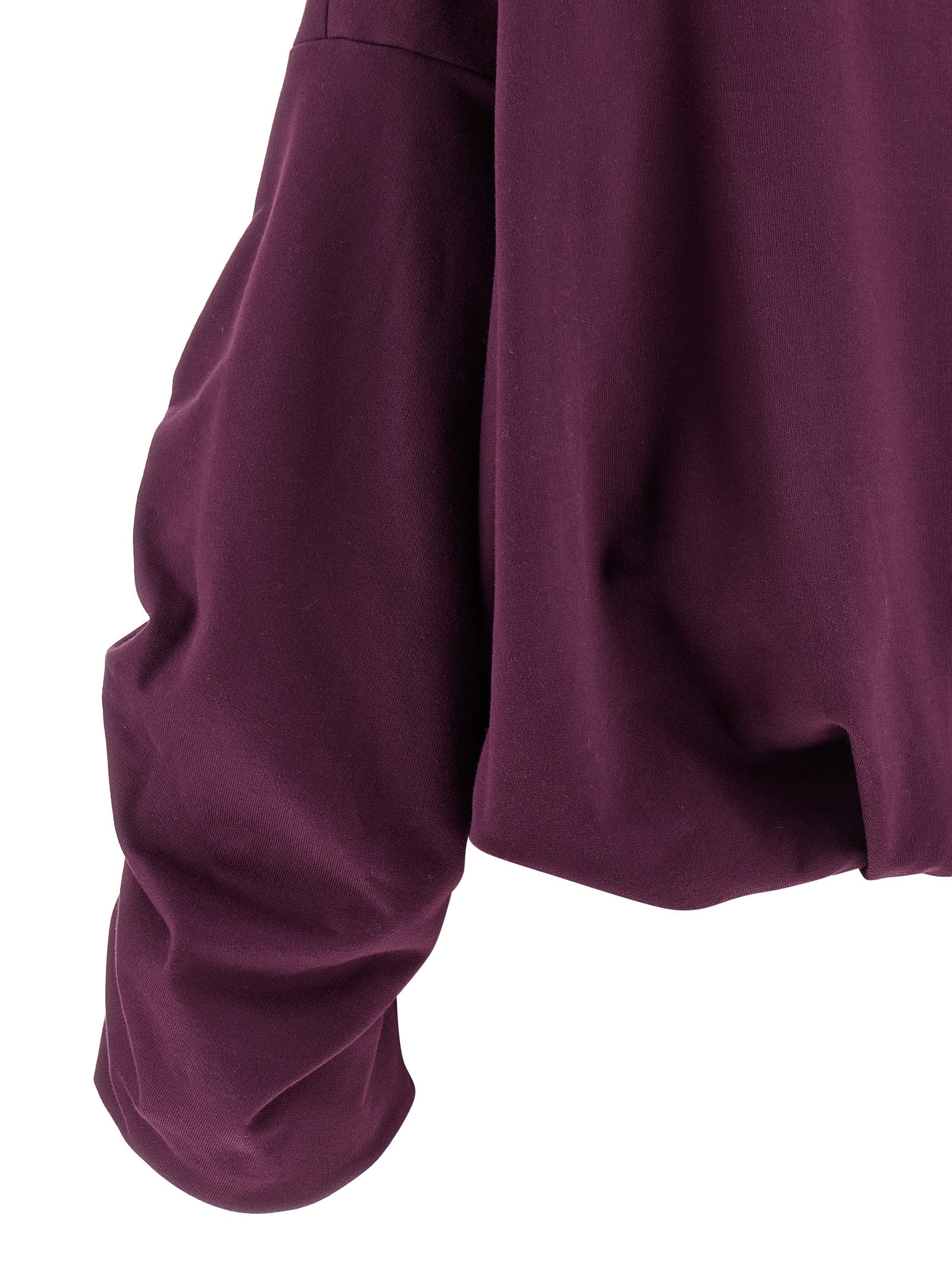 Hannett Sweatshirt Purple Cotton