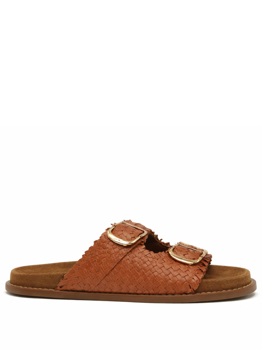 Sandals Leather Brown
