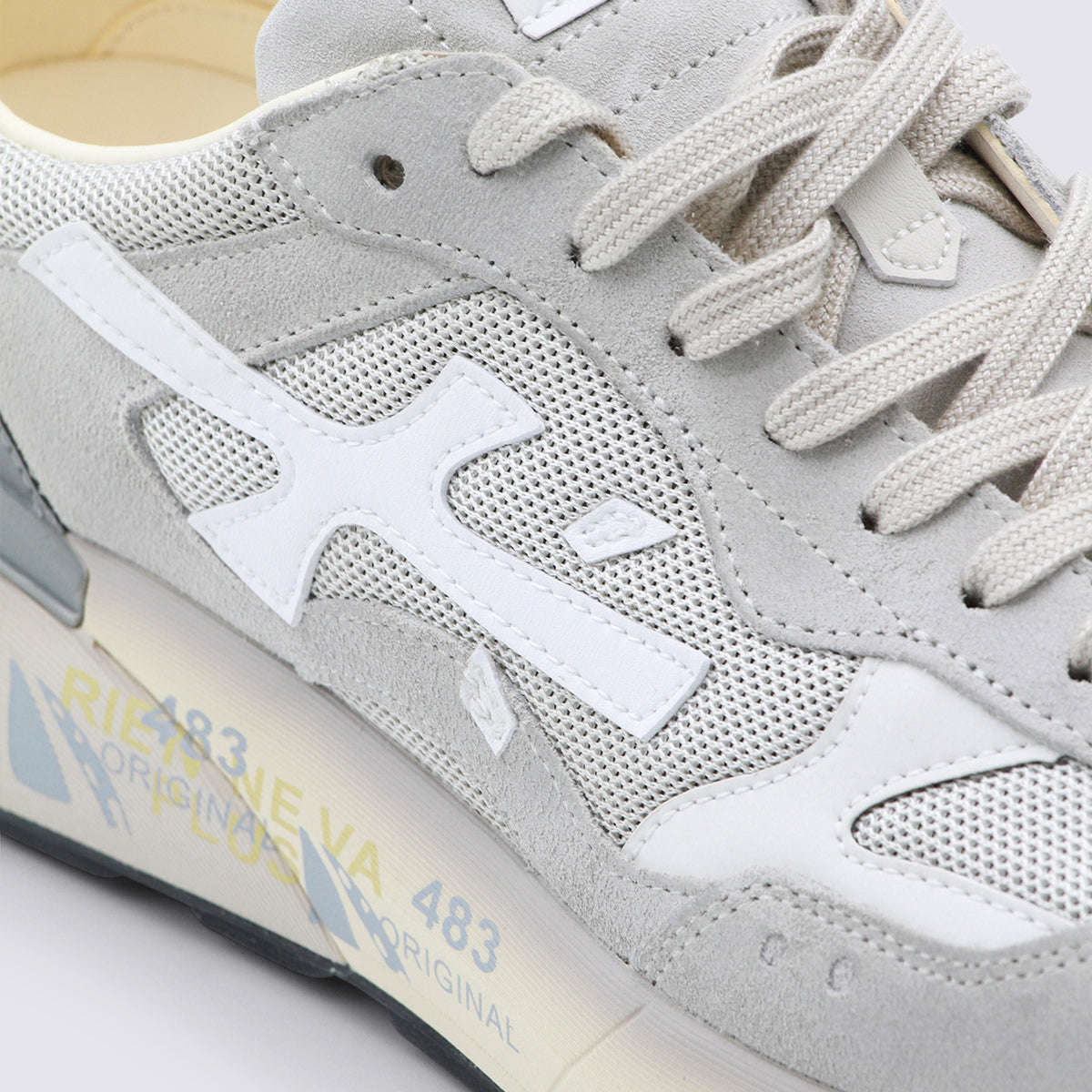 Premiata Sneakers Grey _cover Tex Le El Sole