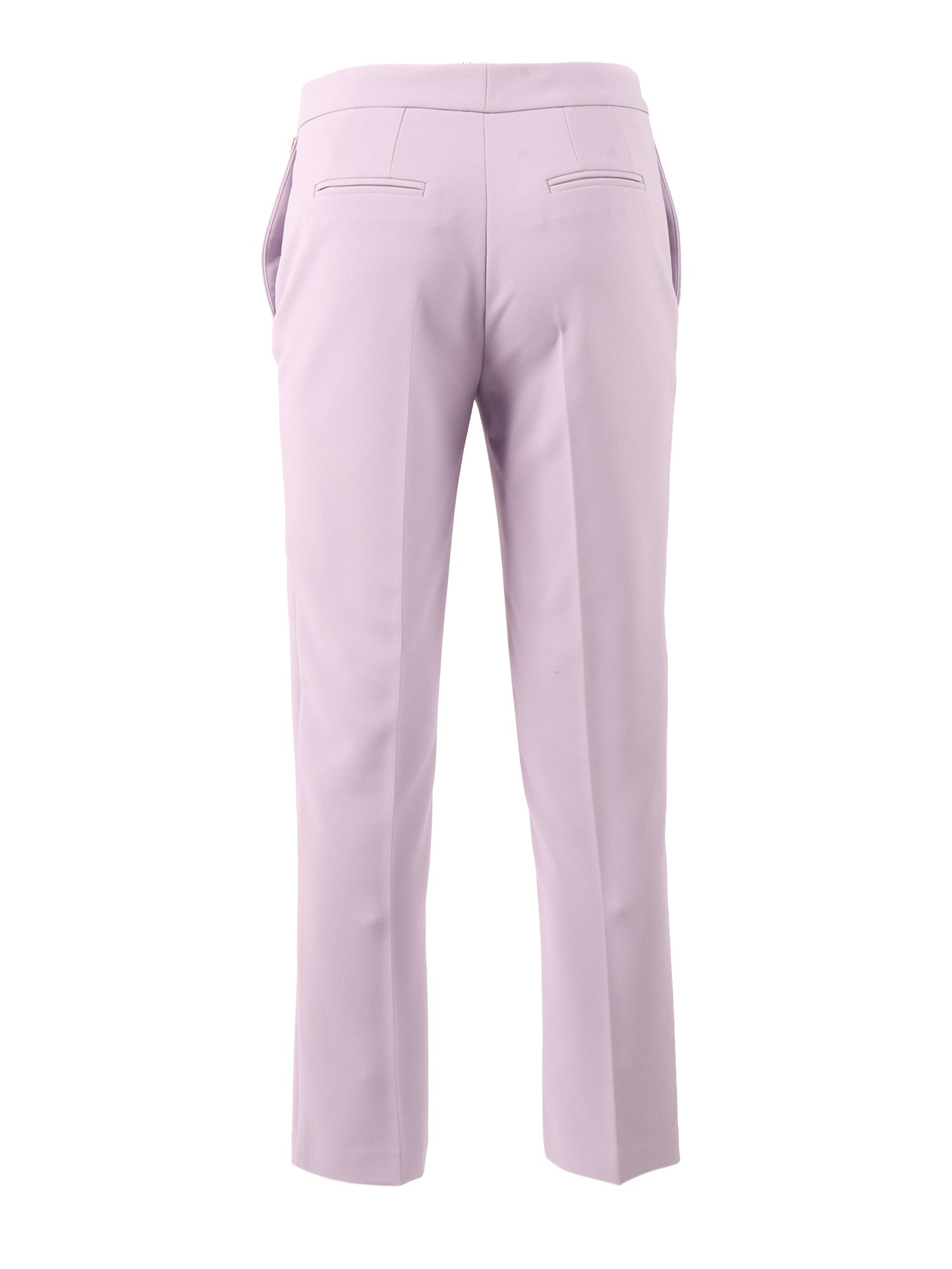 TROUSERS Purple Polyester Elastane Pant