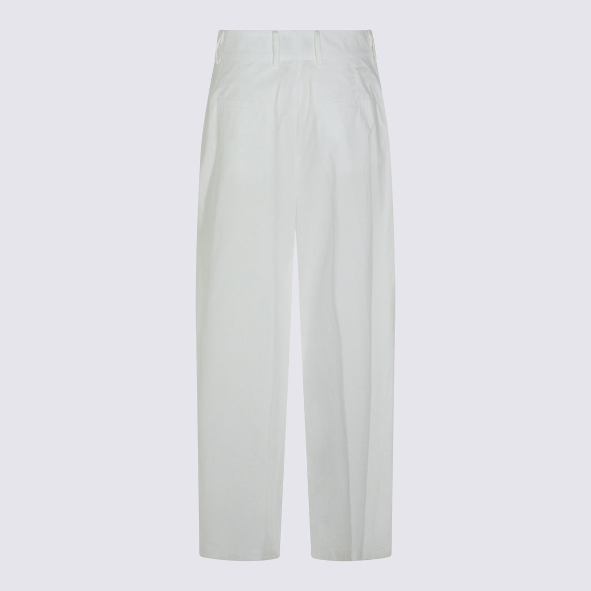 Moorer Trousers White _co