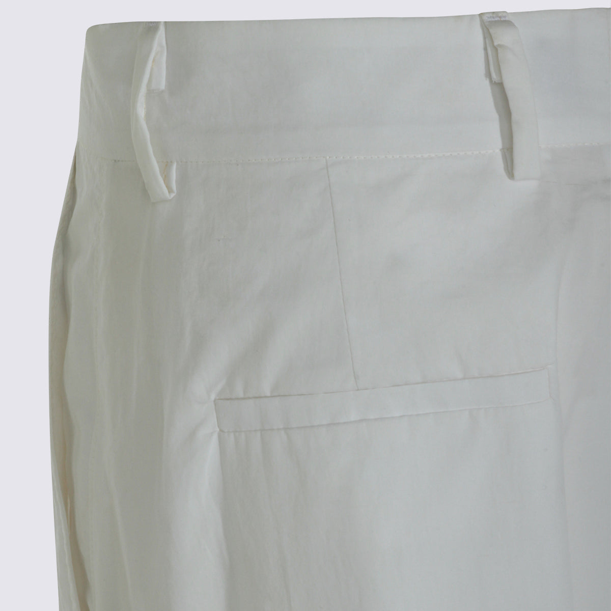 Moorer Trousers White _co